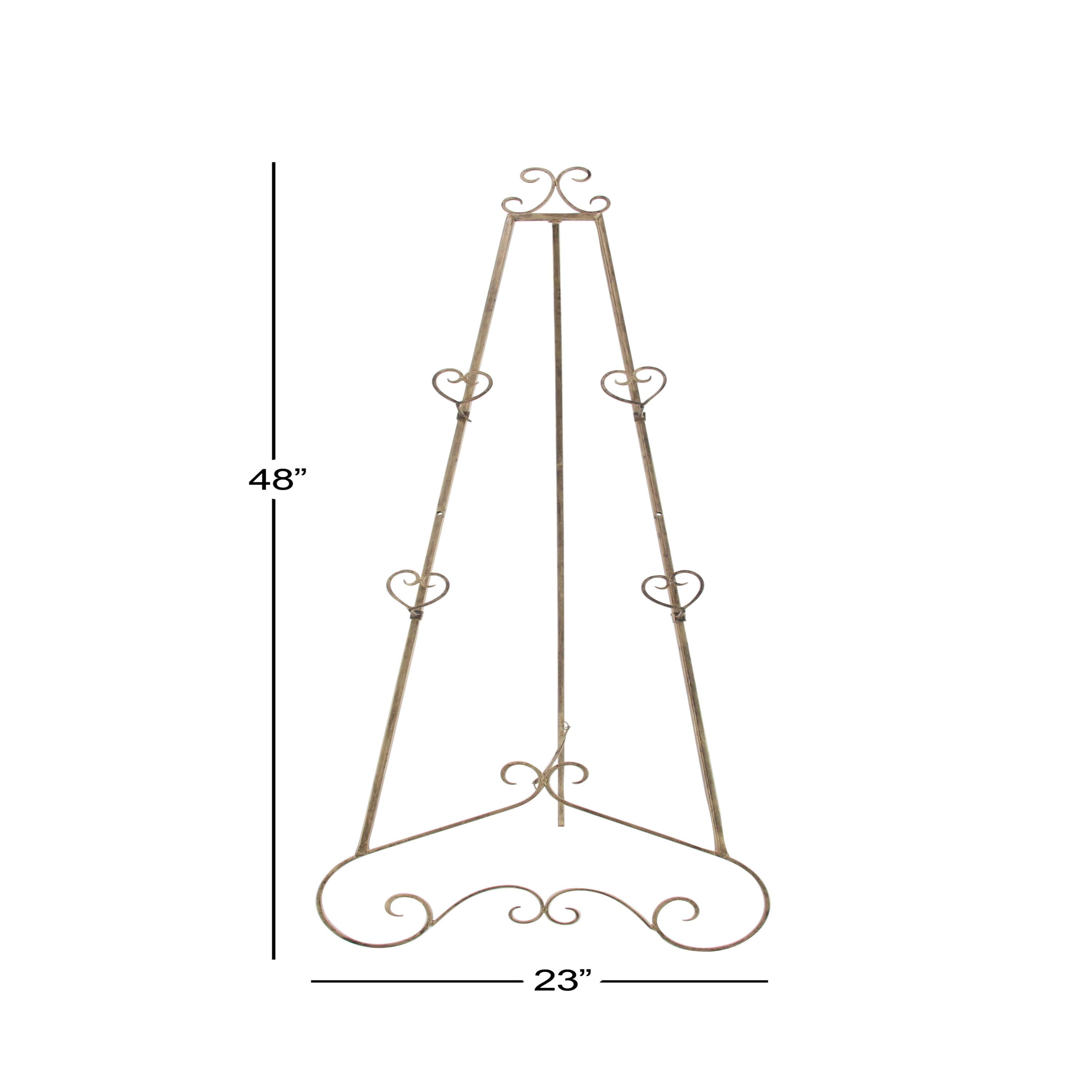 Cole & Grey Cole & Grey Adjustable Metal Tripod Easel