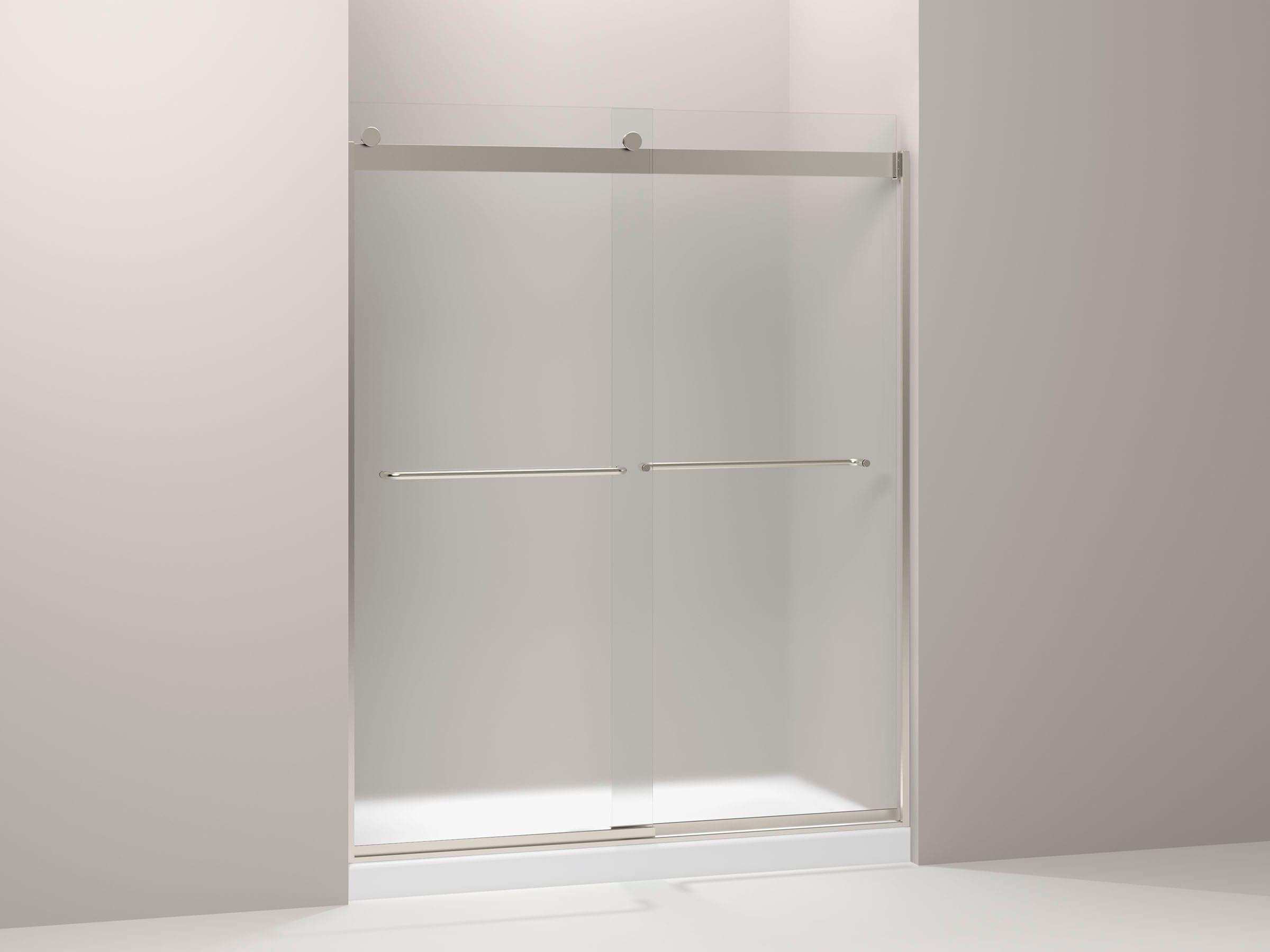 Levity 59.63" x 74" Bypass Shower Door with CleanCoat® Technology