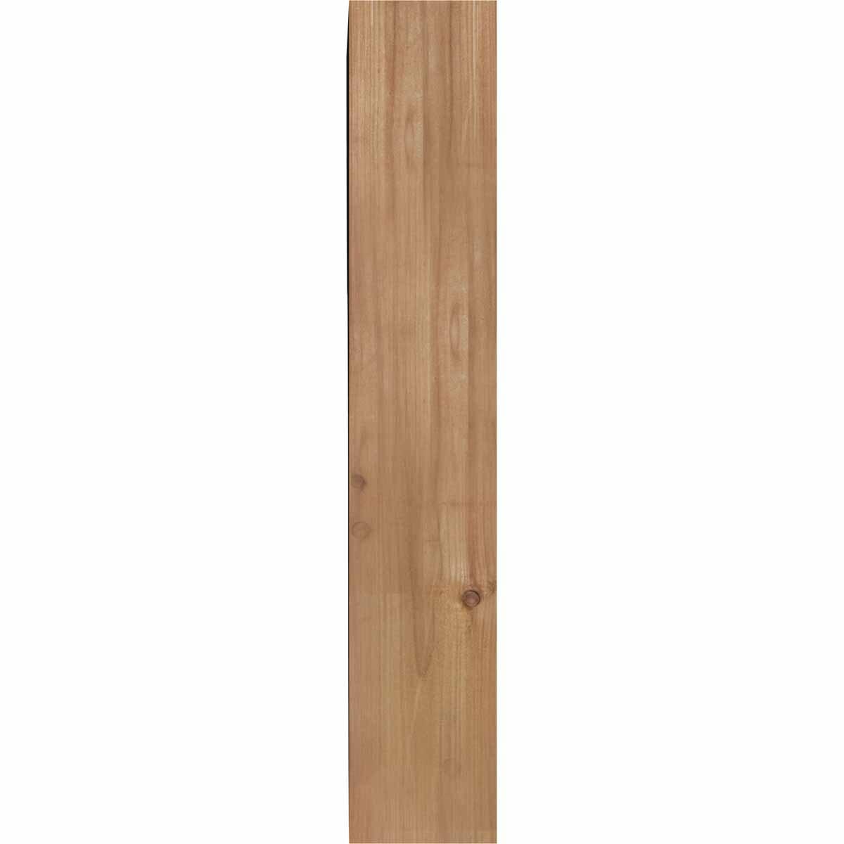 3 1/2"W x 12"D x 20"H Mediterranean Smooth Corbel, Western Red Cedar