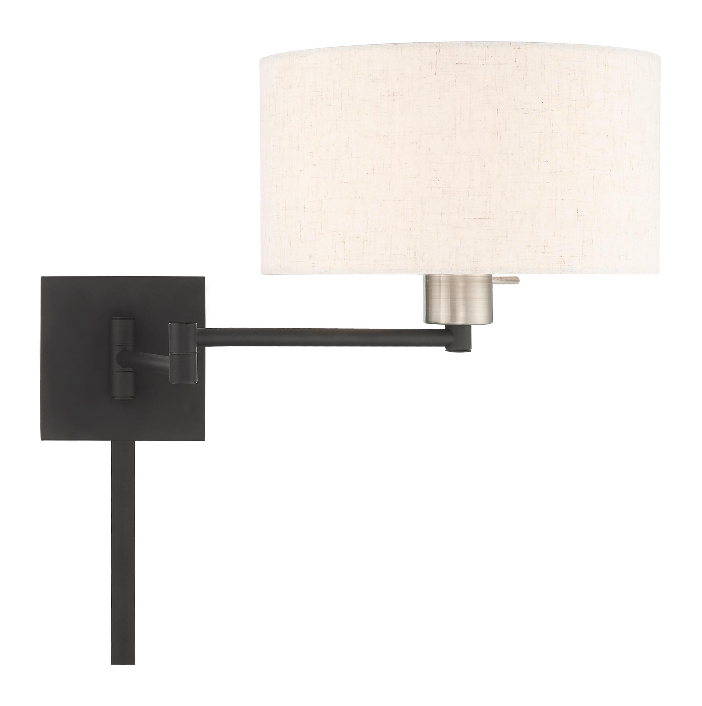 Livex Lighting 1 - Light Wall Light in  Black
