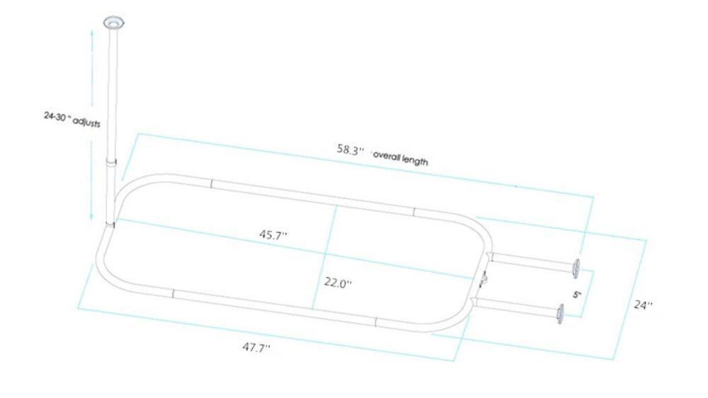58'' D-Shaped Enclosure