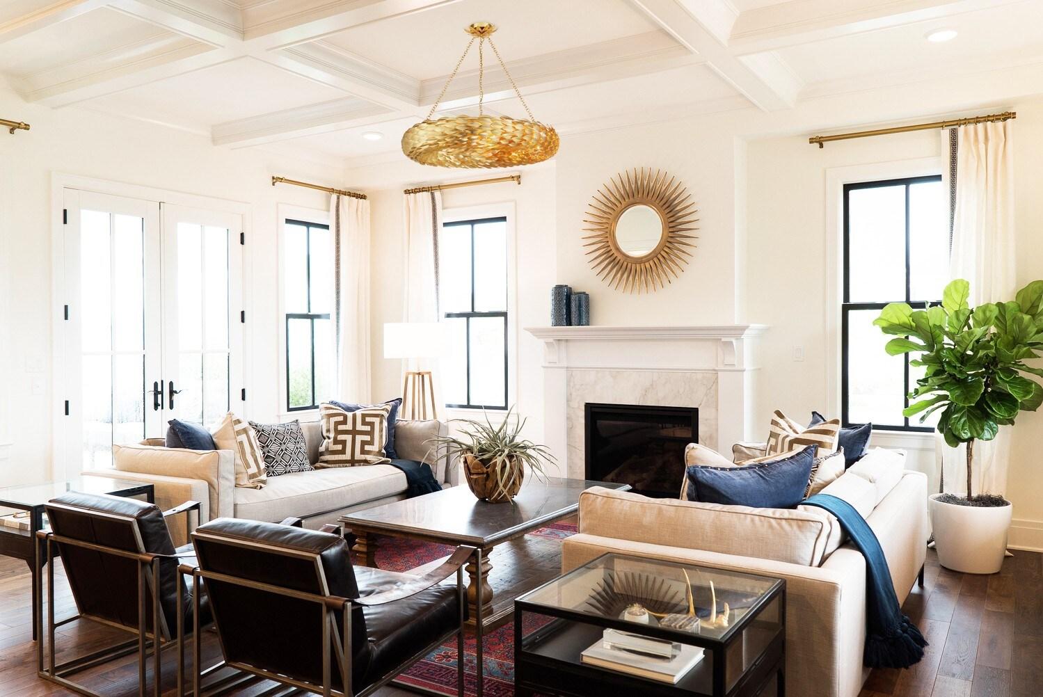 Crystorama Lighting Broche 8 - Light Pendant in  Antique Gold