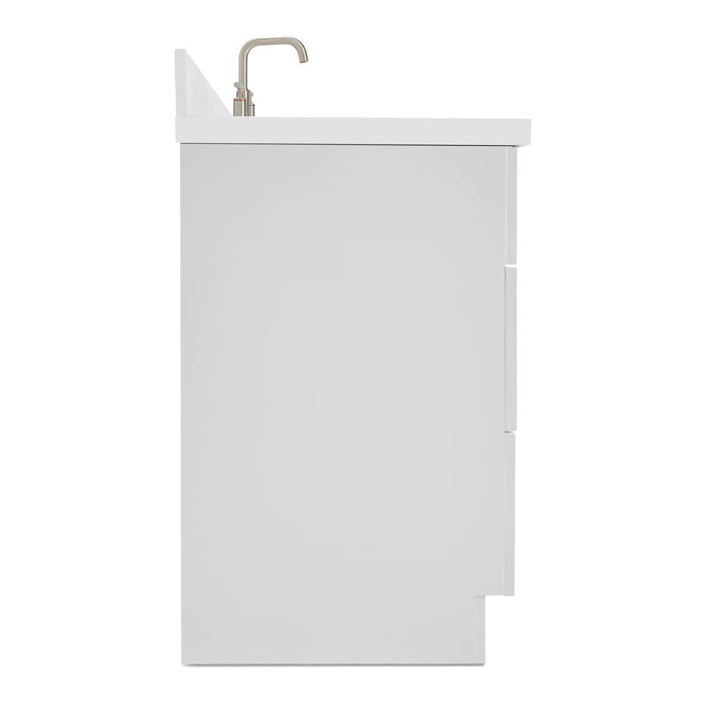 Ariel F055s-Wq-Vo Hamlet 55" Freestanding Single Basin Vanity Set - White