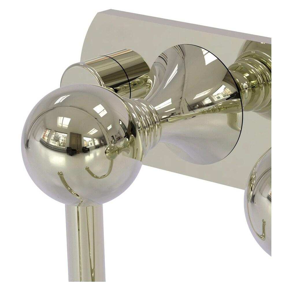 Allied Brass SL-20-2-PNI Shadwell 2 Position Wall Mounted Robe Hook