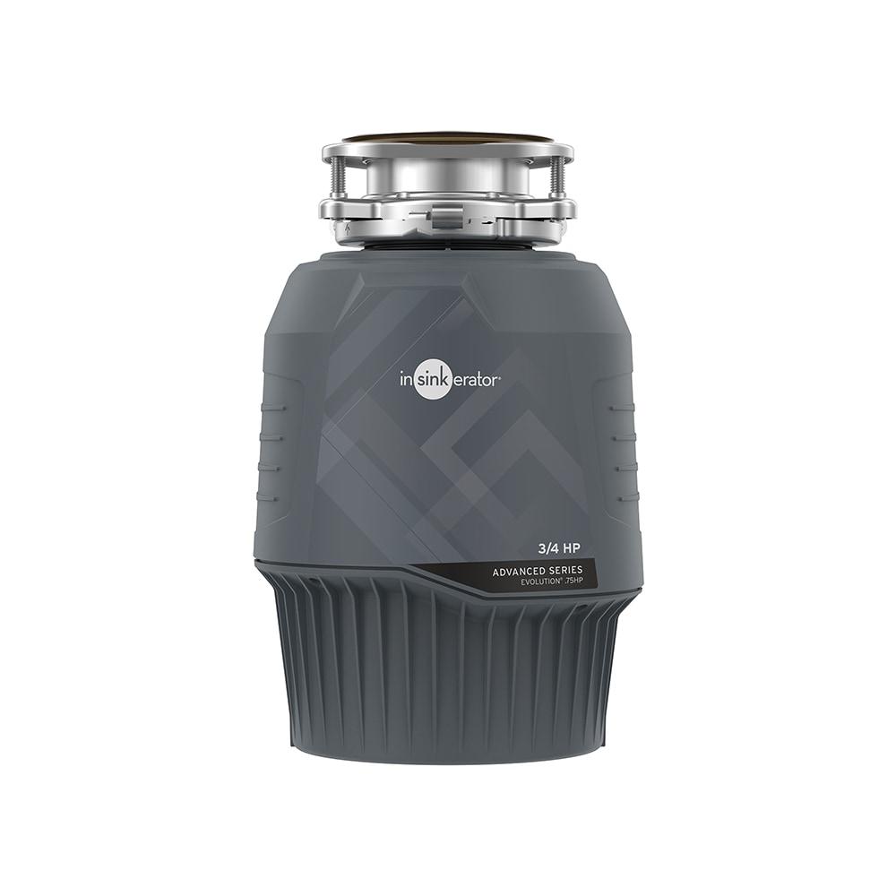 Evolution 0.75HP, 3/4 HP Garbage Disposal, Advanced Series Continuous Feed Food Waste Disposer