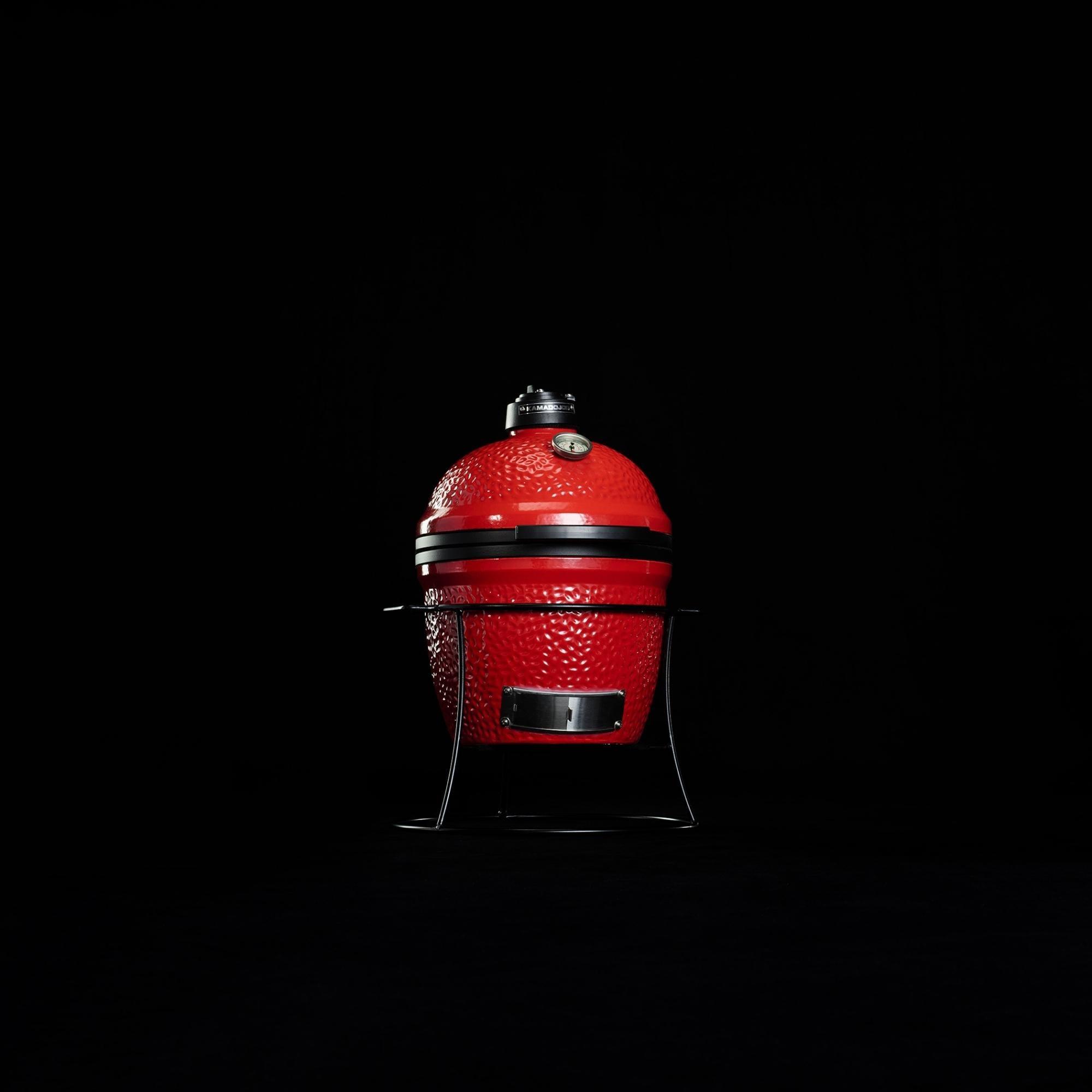 Kamado Joe Joe Jr 13.5-inch Portable Charcoal Grill in Red