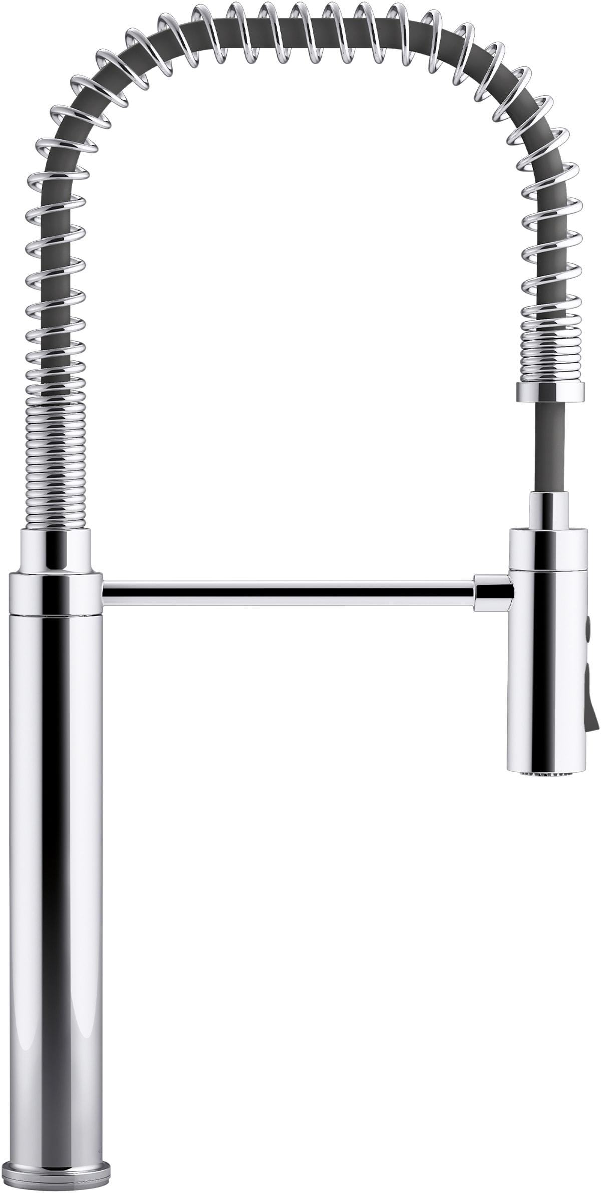 Kohler Purist® Single Handle Semi-Professional Pre-Rinse Kitchen Faucet with Pull Down Sprayer