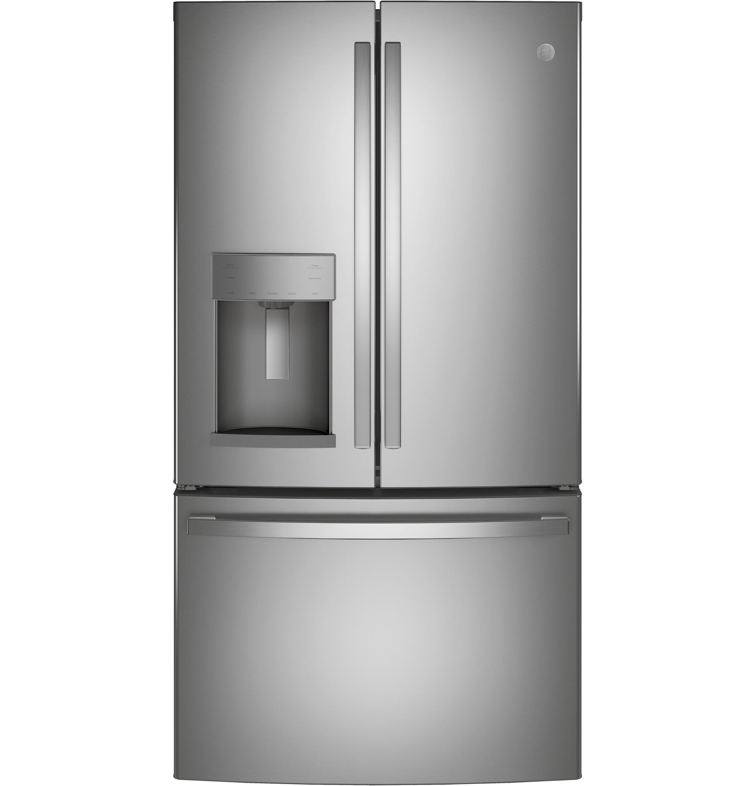 GE 36" French Door 27.7 cu. ft. Smart Energy Star Refrigerator with Fingerprint Resistant Finish