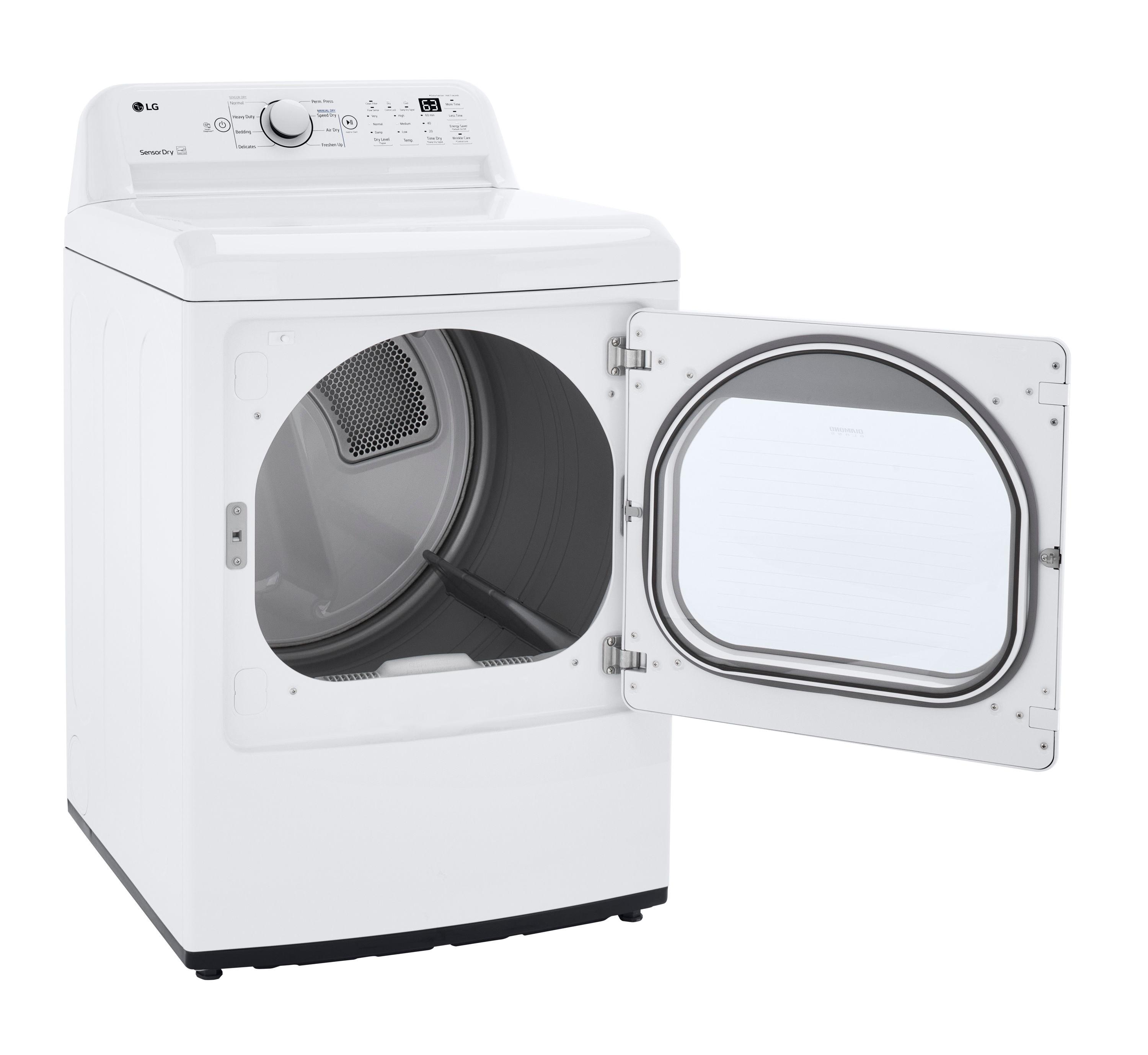 7.3 Cu. Ft. Ultra Large Capacity Electric Dryer With Sensor Dry Technology