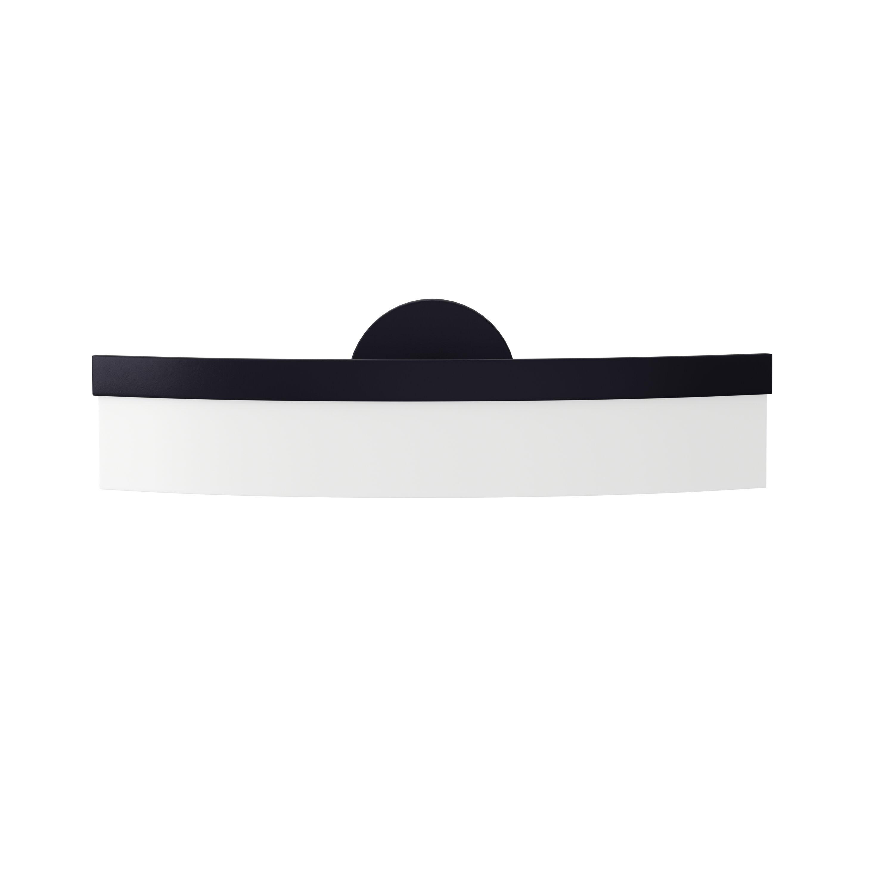 Origin 21 Lynnpark 20-Inches Matte Black Integrated LED Modern/contemporary Vanity light