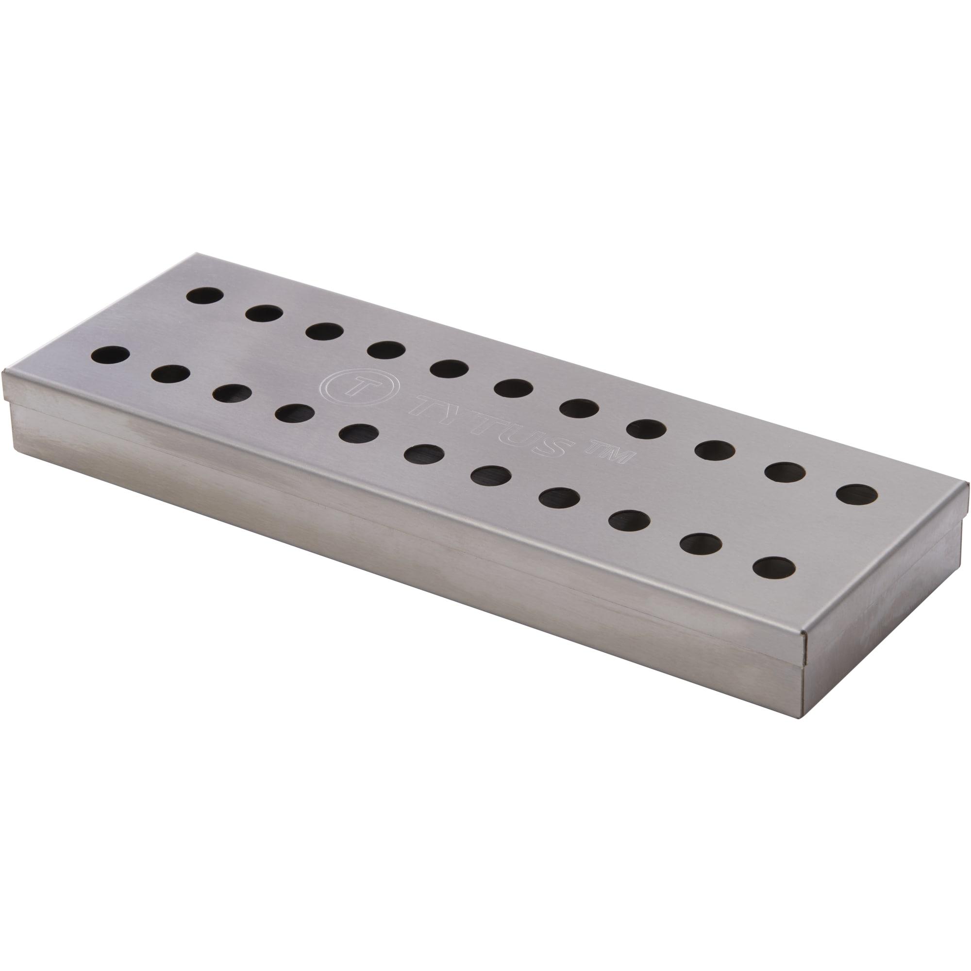 Tytus Grills Tytus Grills 4.8'' W x 12.9'' D Stainless Steel Smoker Box
