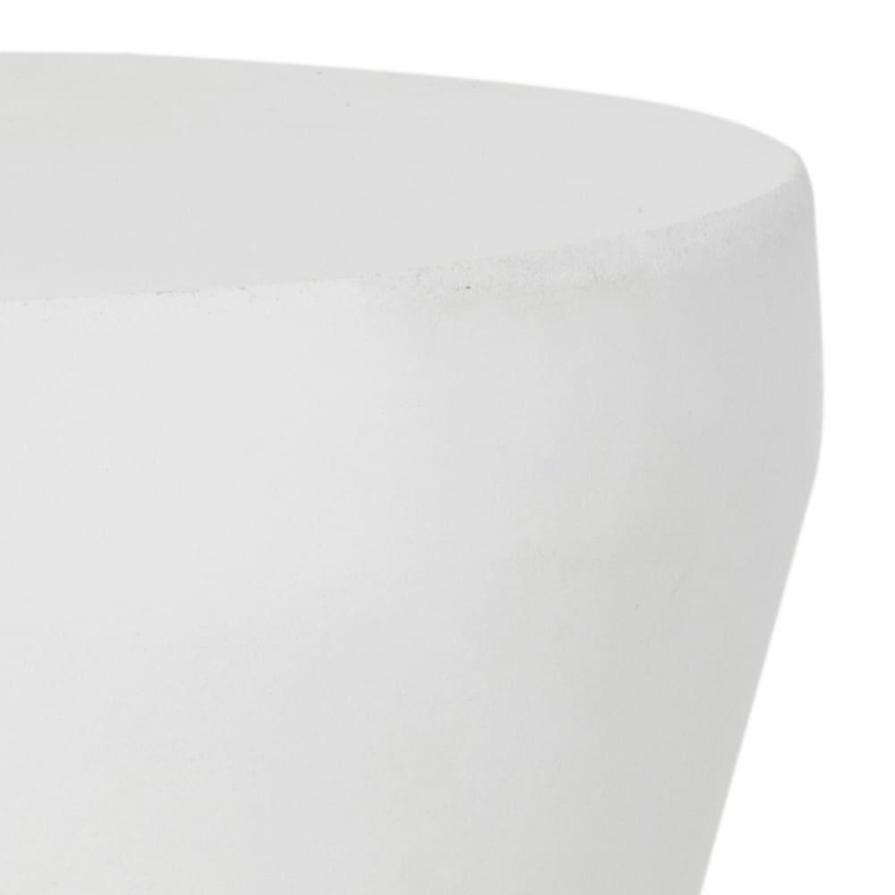 Torre Accent Stool - Indoor/Outdoor - VNN1001 - White - Safavieh