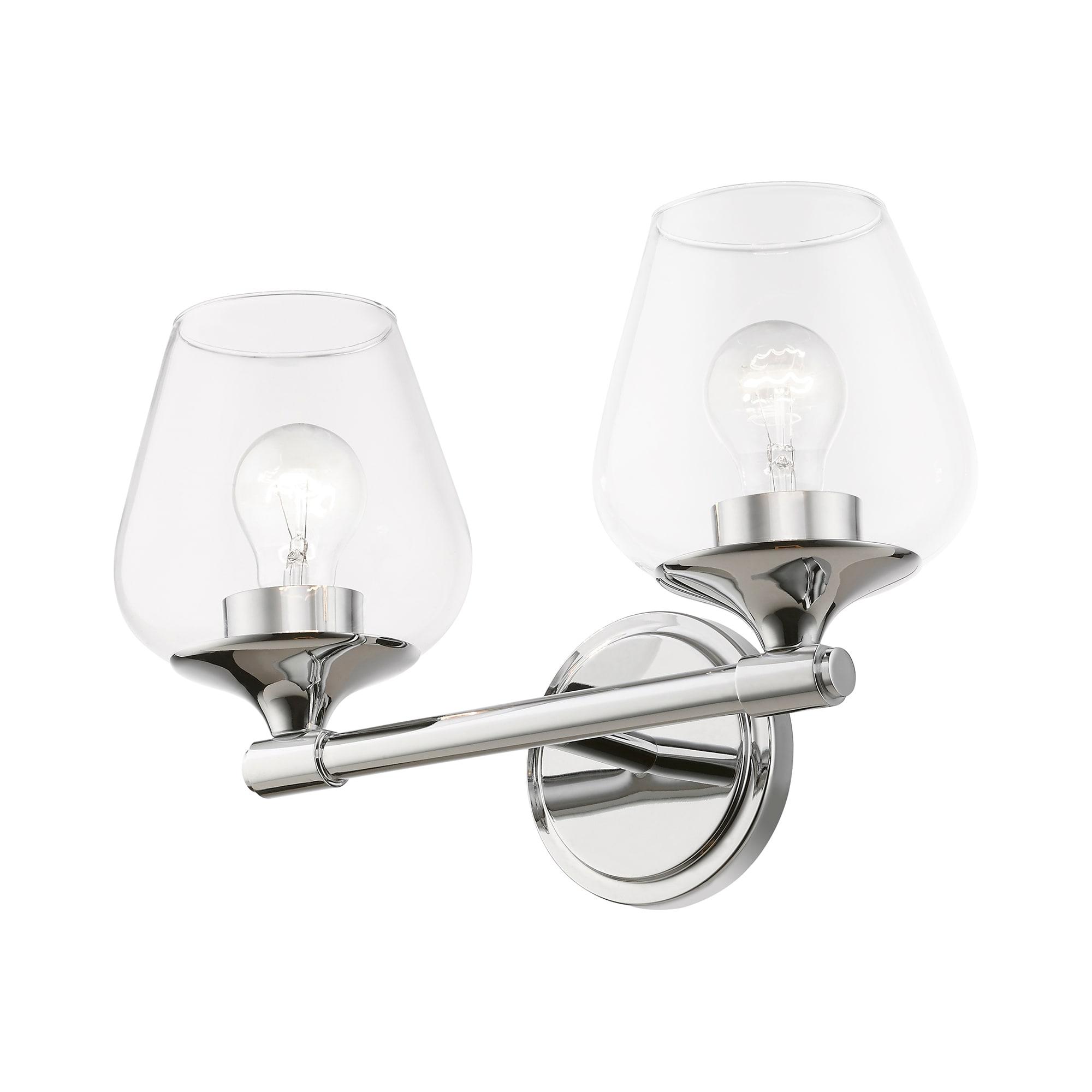 Livex Lighting Willow 2 - Light Vanity in  Polished Chrome