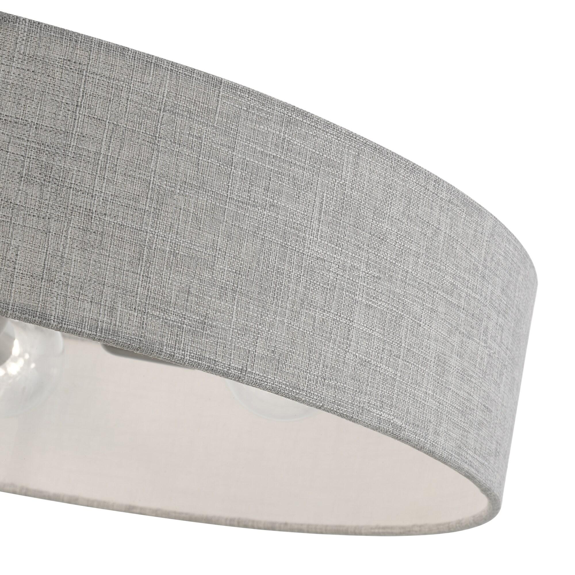 Livex Lighting Elmhurst 5 - Light Pendant in Brushed Nickel/Shiny White