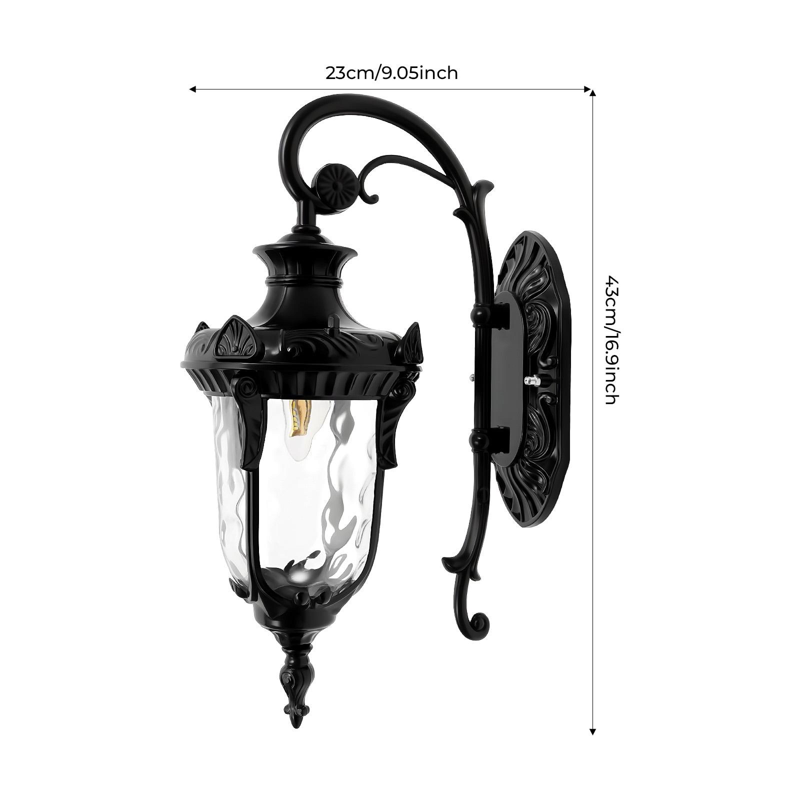 Fleur De Lis Living Stockard 1-Light Waterproof Outdoor Wall Light