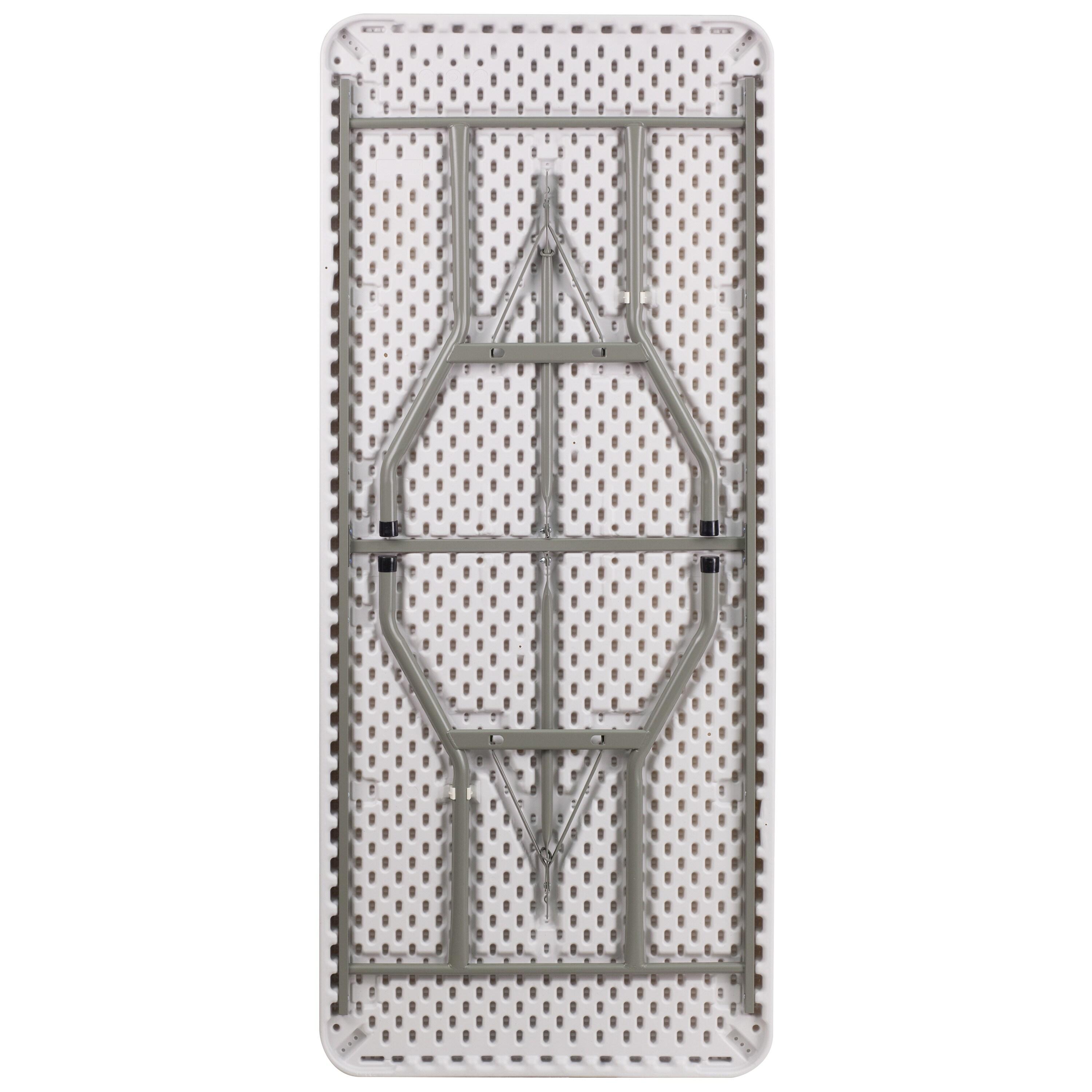Flash Furniture Noah Rectangular Plastic Folding Training and Event Table