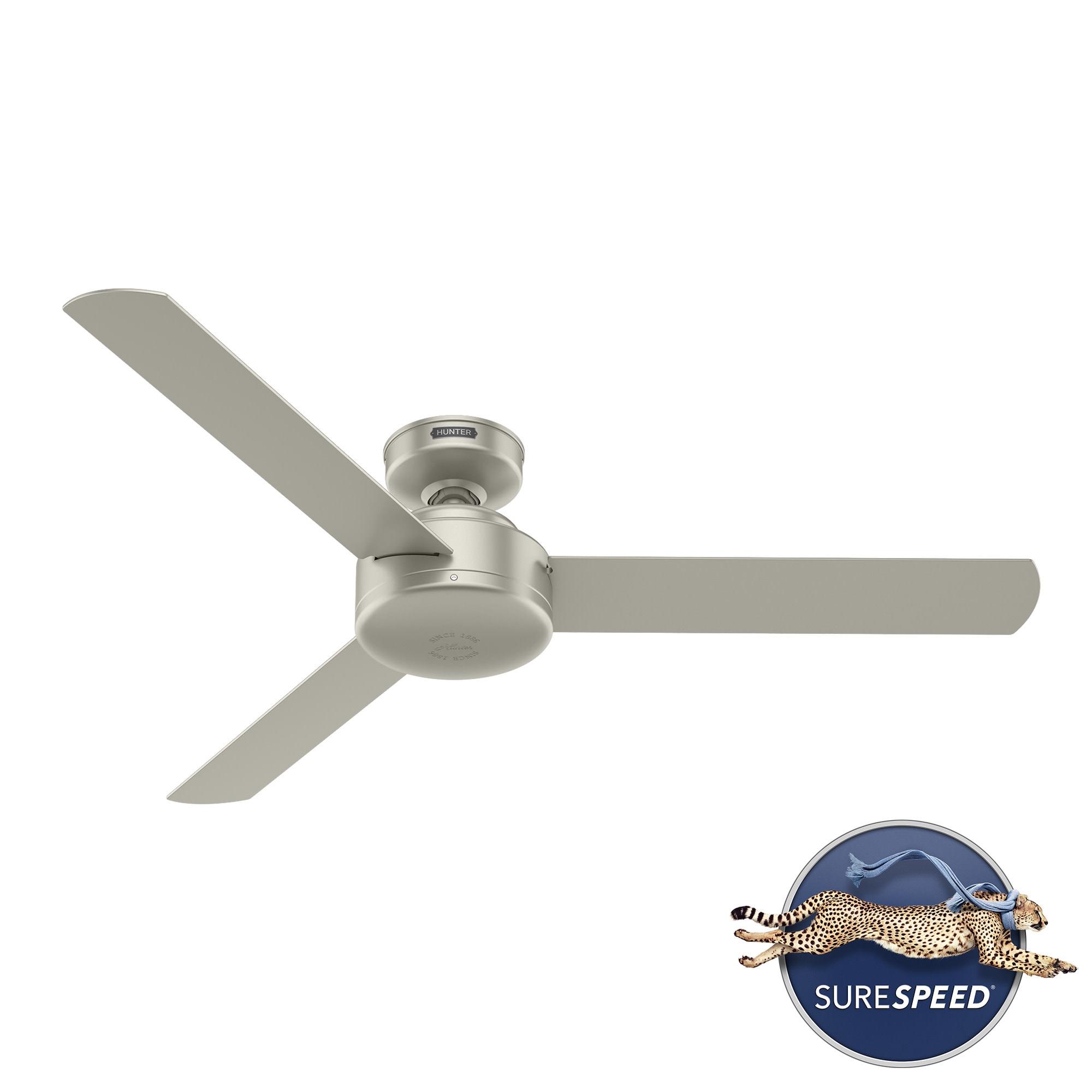 Presto 52" Presto 3 - Blade Standard Ceiling Fan with Wall Control