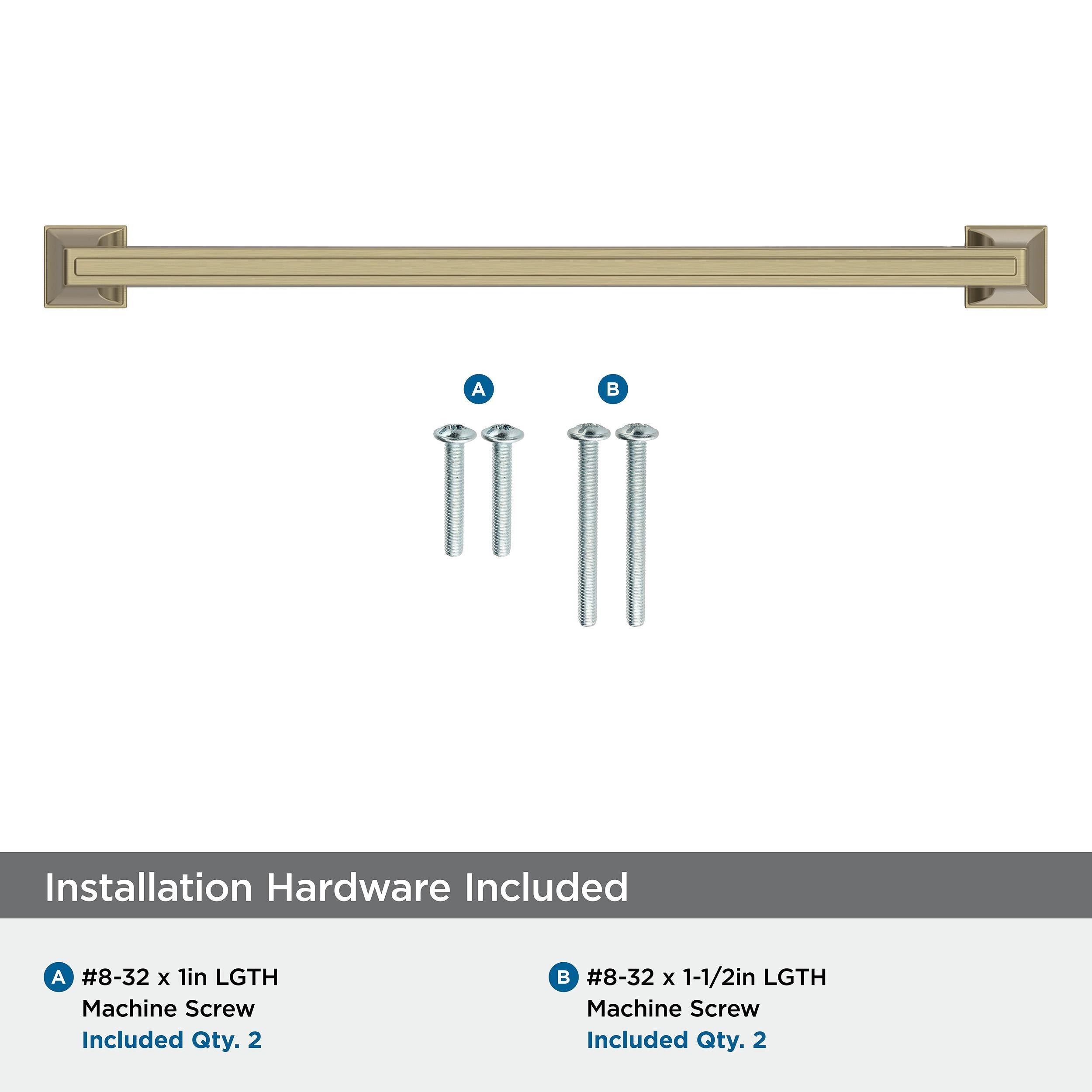 Mulholland 10-1/16 in (256 mm) Center-to-Center Cabinet Pull