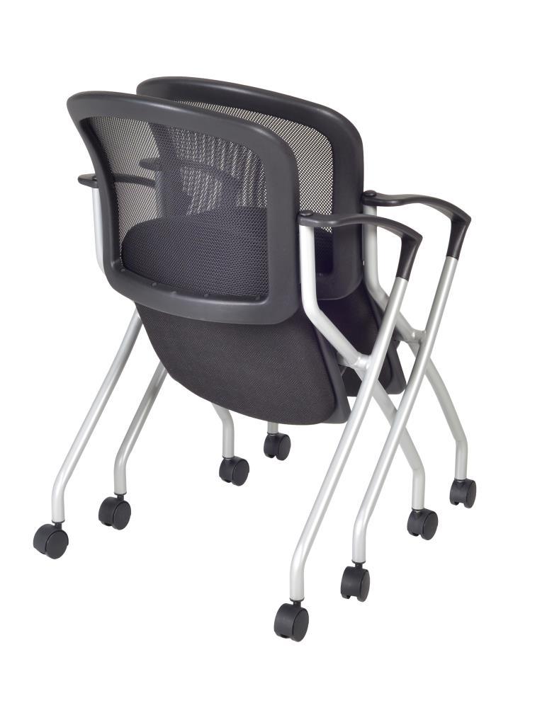 Regency Cadence Fabric Nesting Chair (Set of 4)
