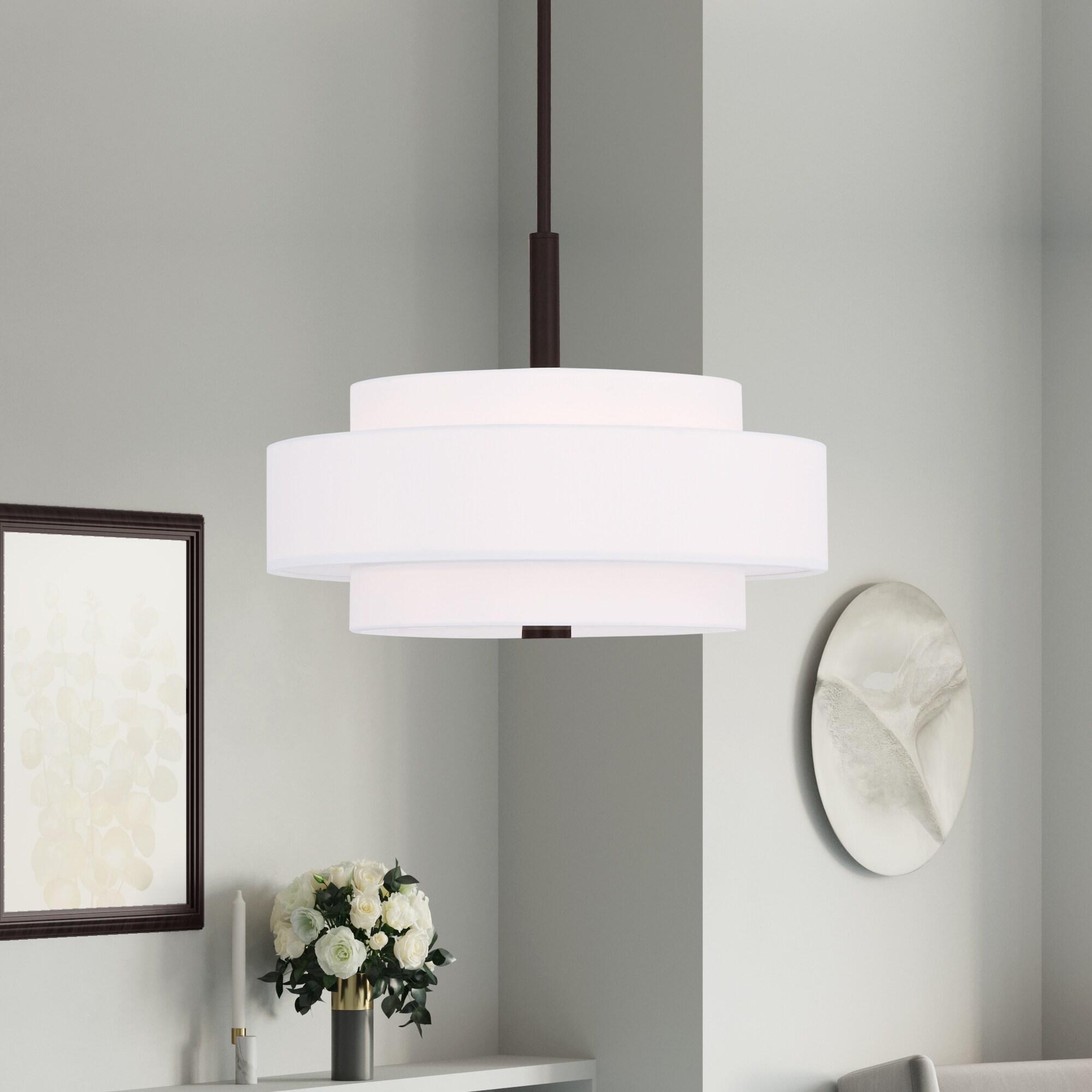 Livex Lighting Meridian 4 - Light Pendant in  Bronze