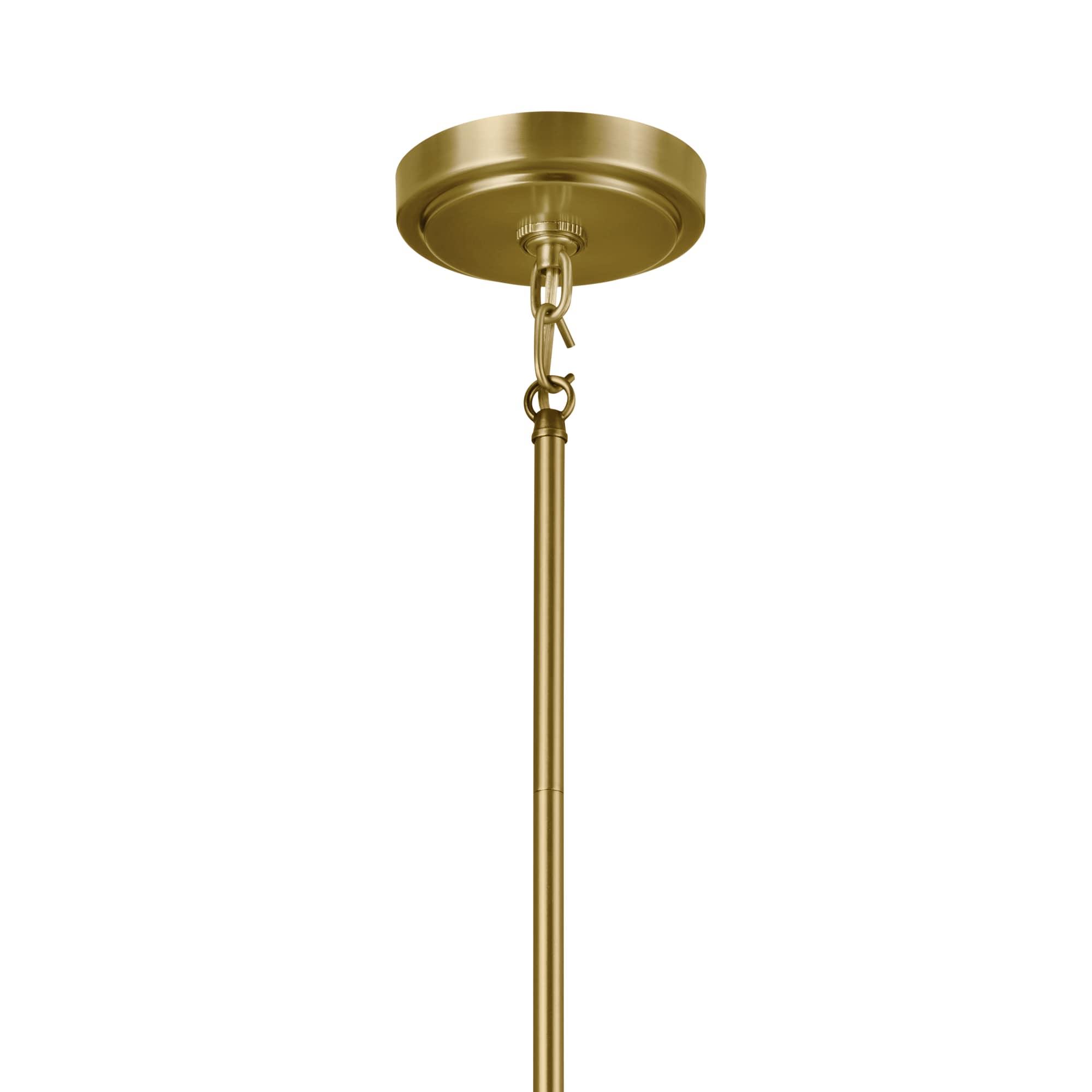 Kichler Lighting Vetivene 3 - Light Chandelier in  Natural Brass