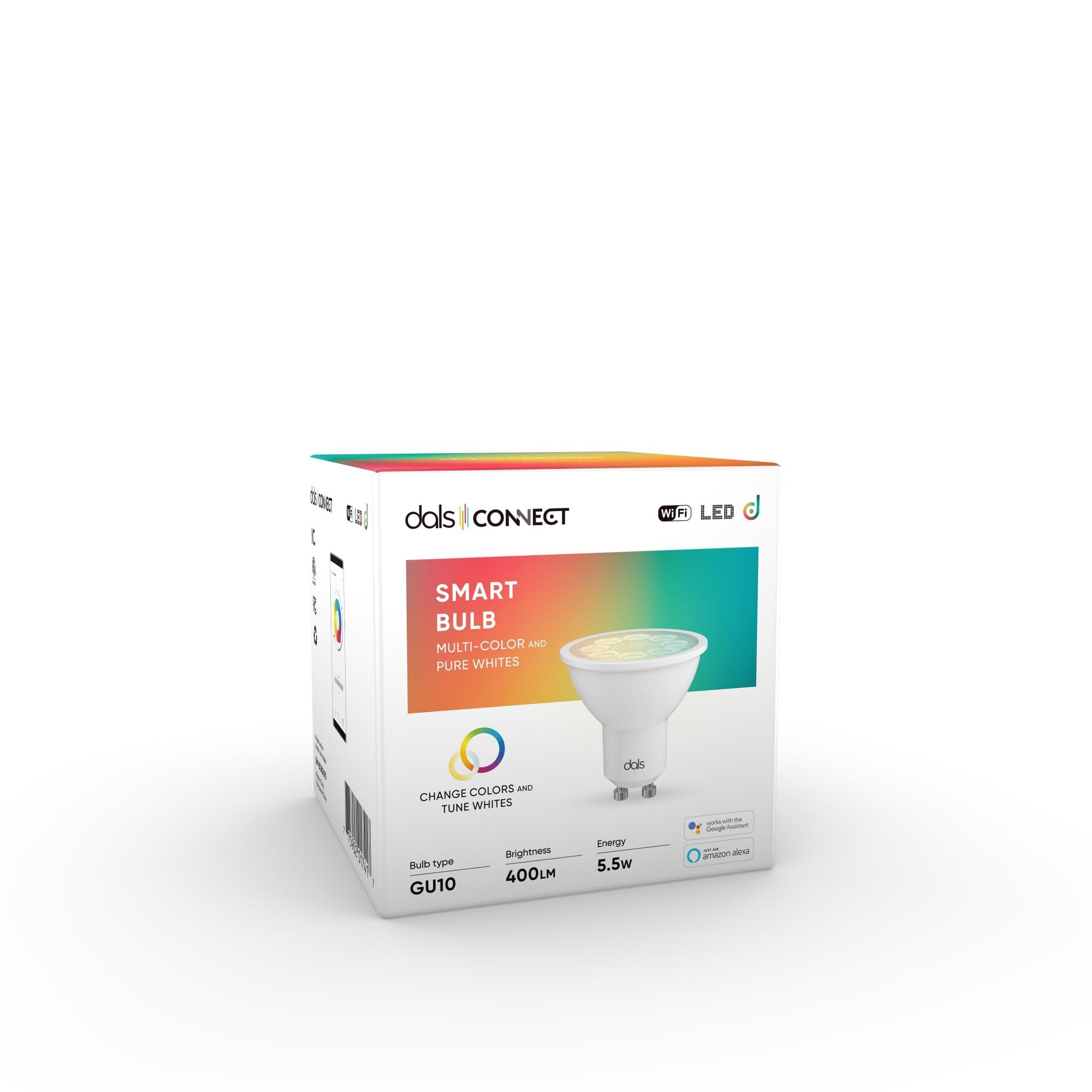 50 Watt Equivalent MR16 GU10/Bi-pin Dimmable LED Smart Bulb