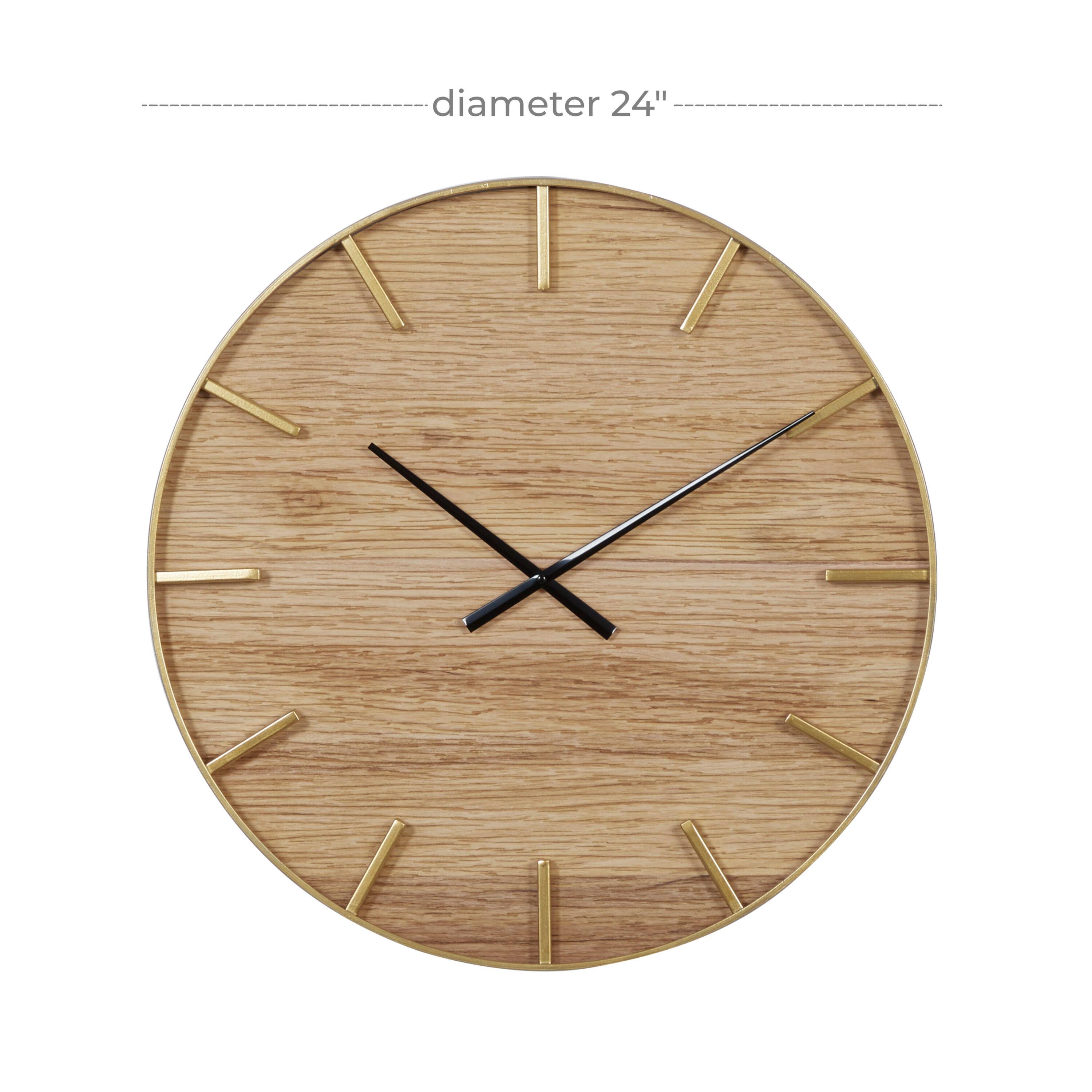 Mercury Row® Clintwood Metal Wall Clock