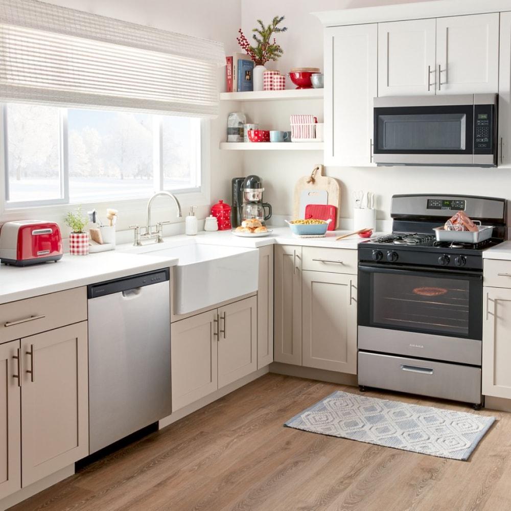 Amana ADB1400AMS Lavavajillas Empotrado con Mando Delantero, 59 dB