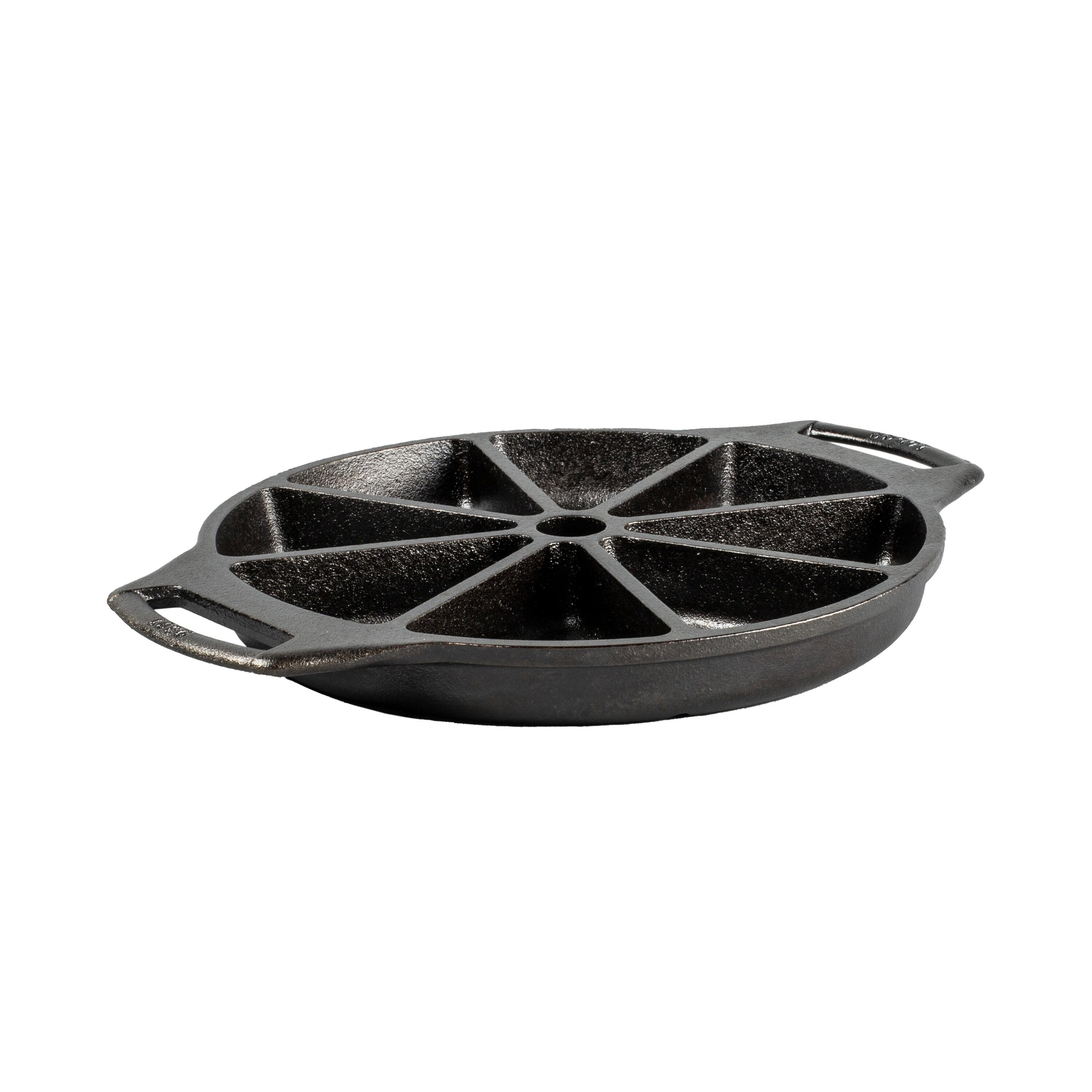 8 Impressions Cast Iron Wedge Pan