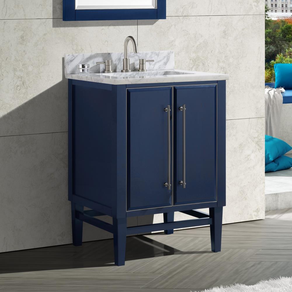 Avanity Mason-Vs25-S-C Mason 25" Free Standing Single Basin Vanity Set - Blue