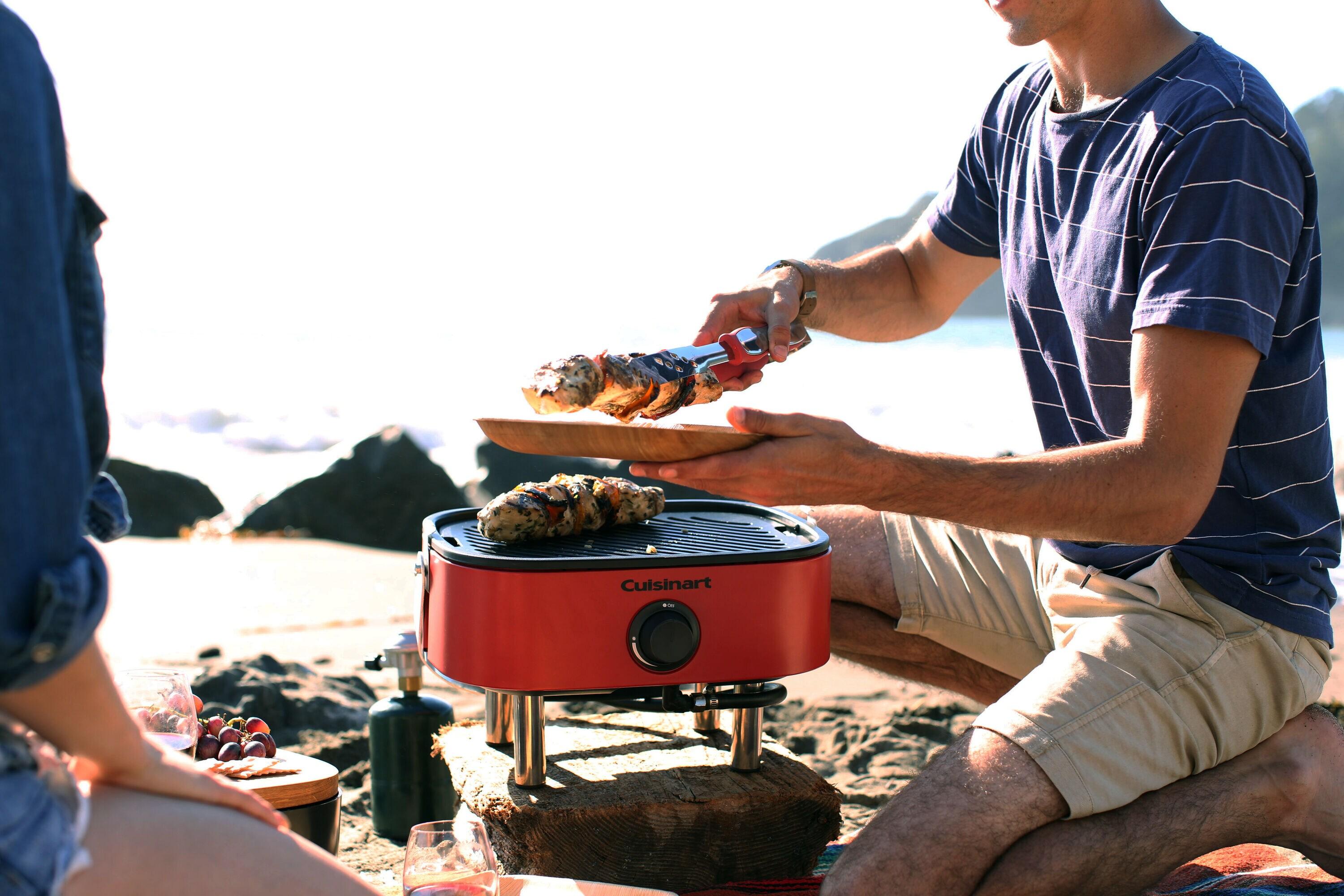 Cuisinart ® Venture ™ Red Portable Outdoor Gas Grill