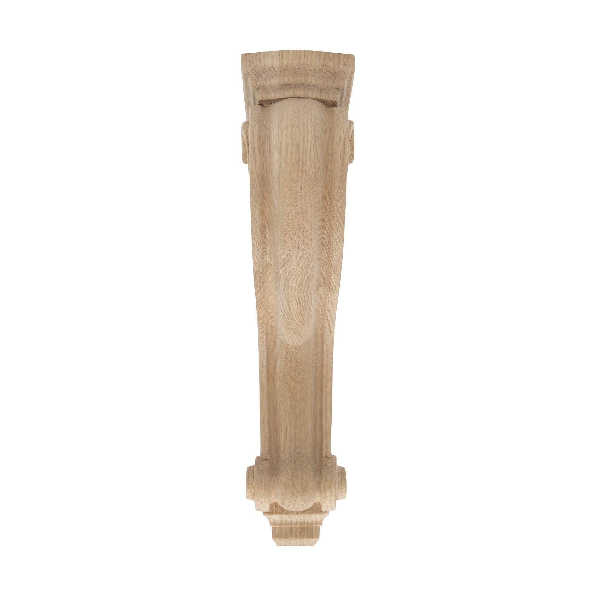 Architectural Products by Outwater L.L.C. 10-13/16 in x 2-1/8 in x 6-11/16 in Unfinished Medium Solid Classic Plain Wood Corbel