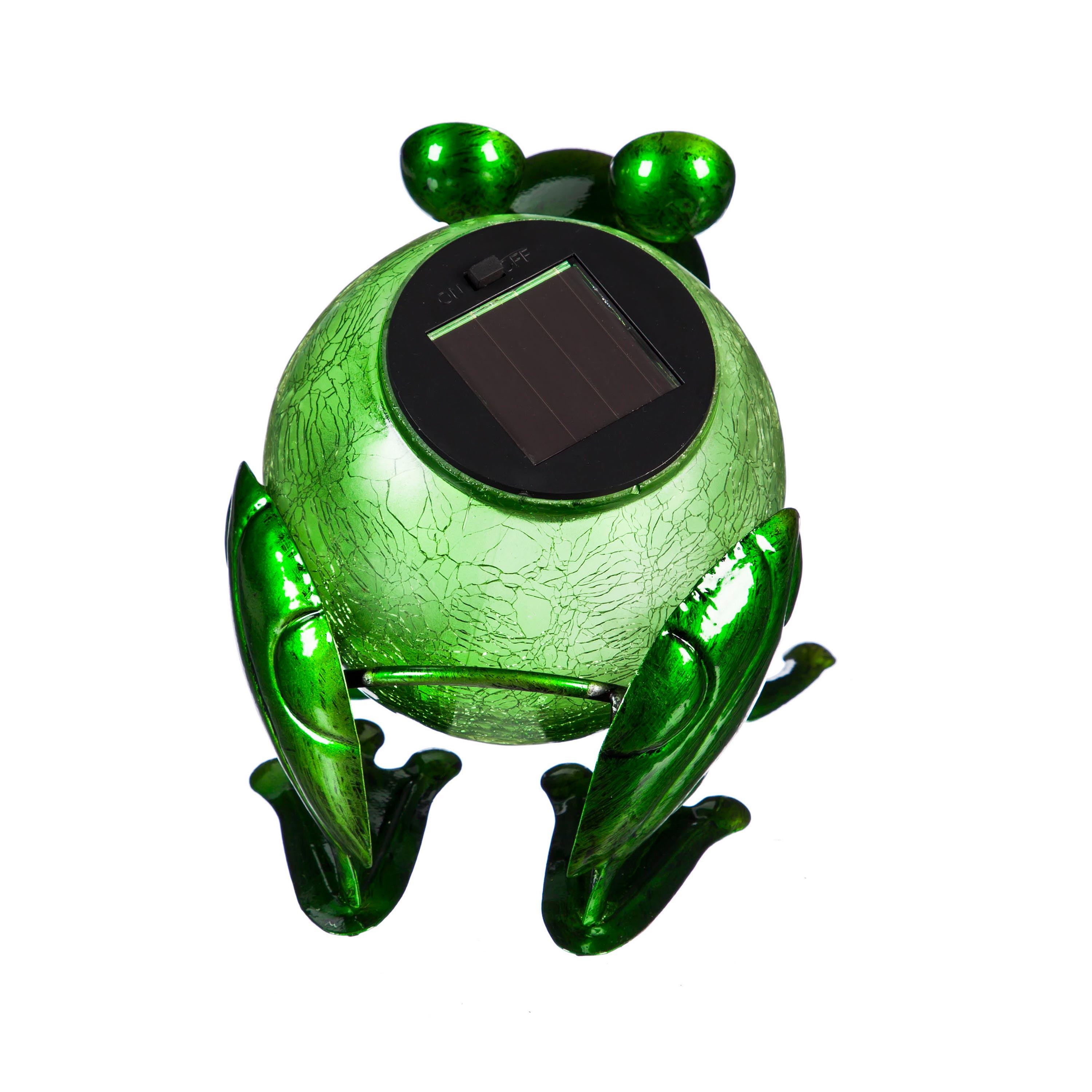 Evergreen Solar Frog Statuary