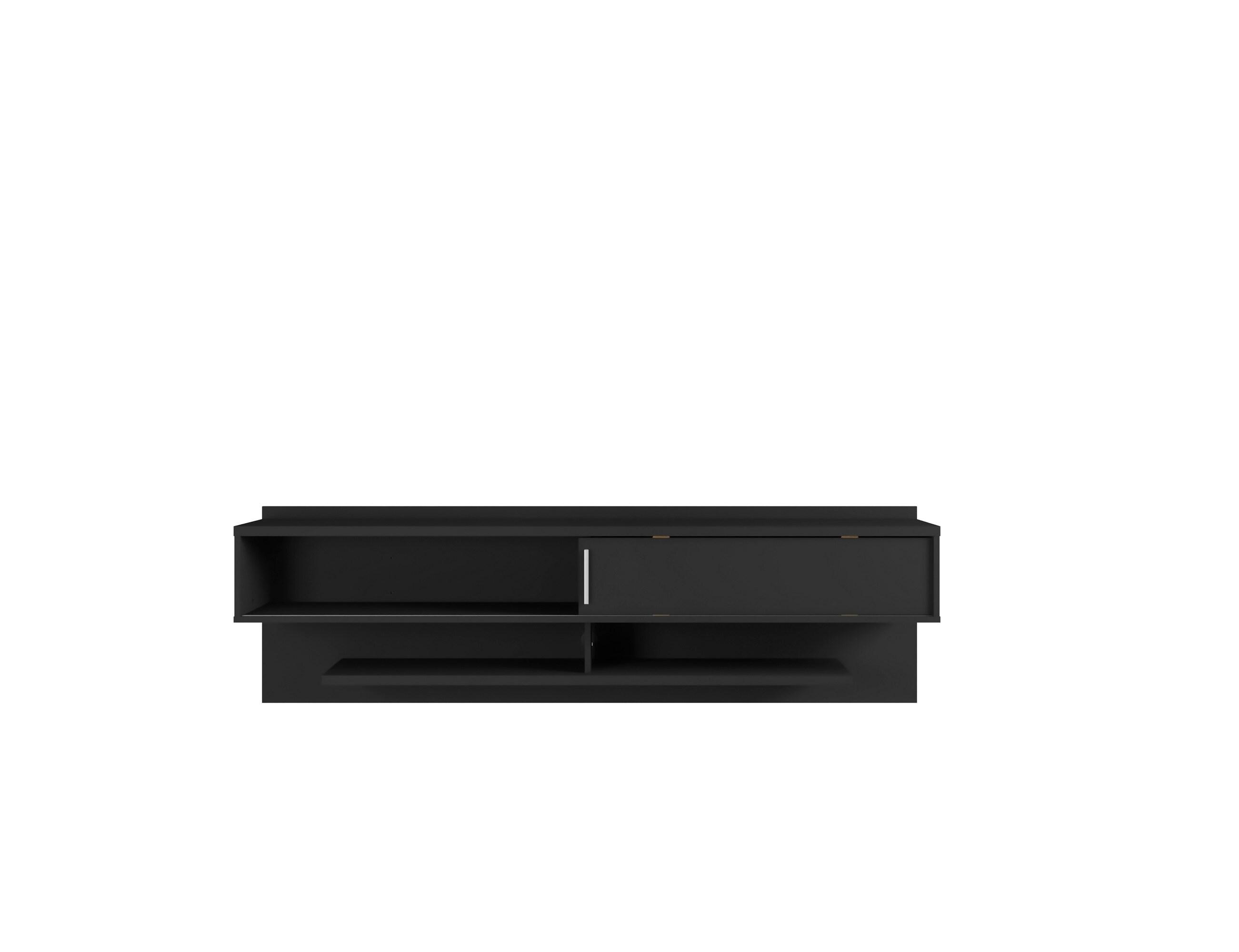 60" Astor Floating Entertainment Center Off  - Manhattan Comfort