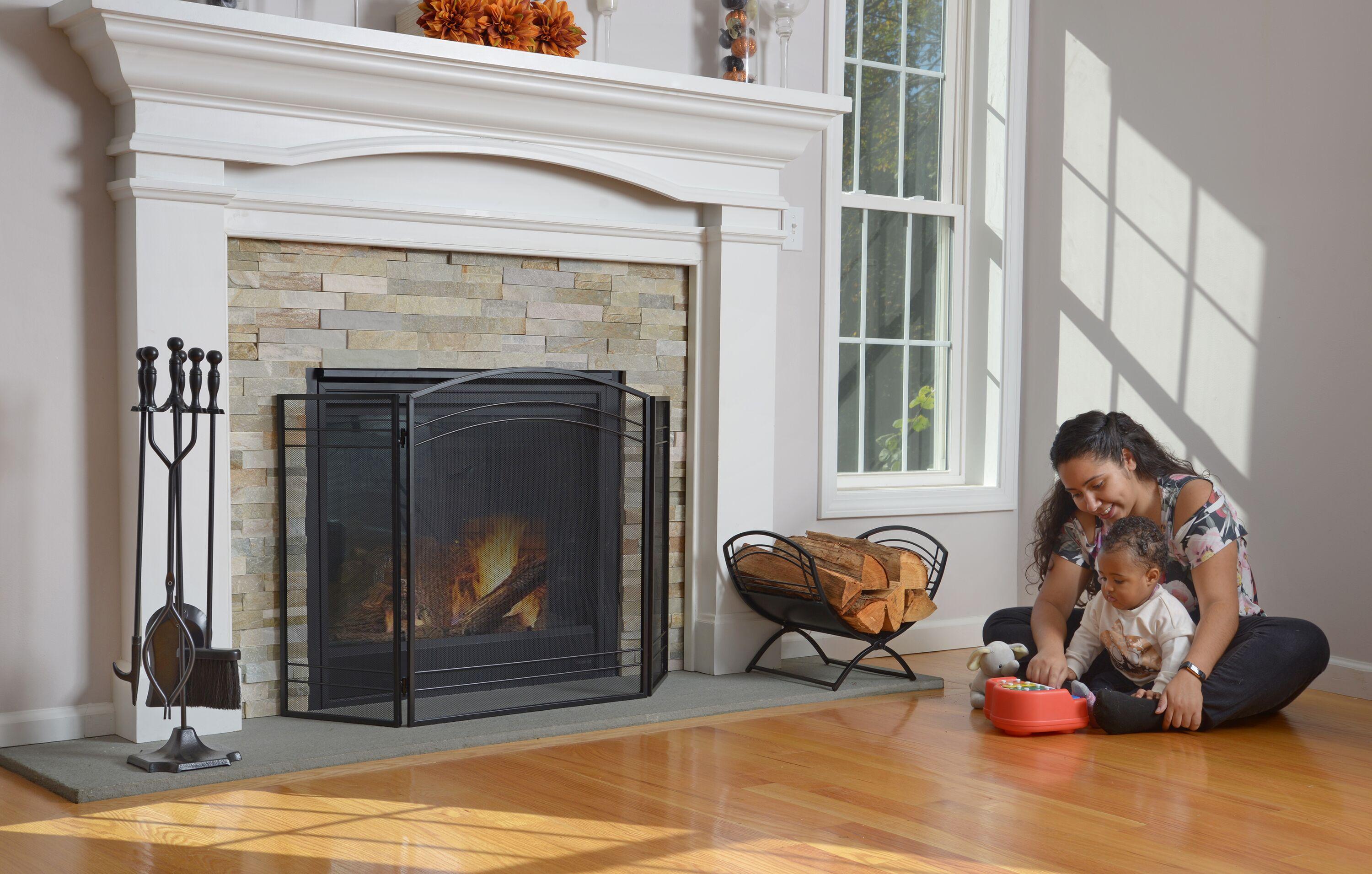 ShelterLogic Fireplace Classic Steel Log Carrier
