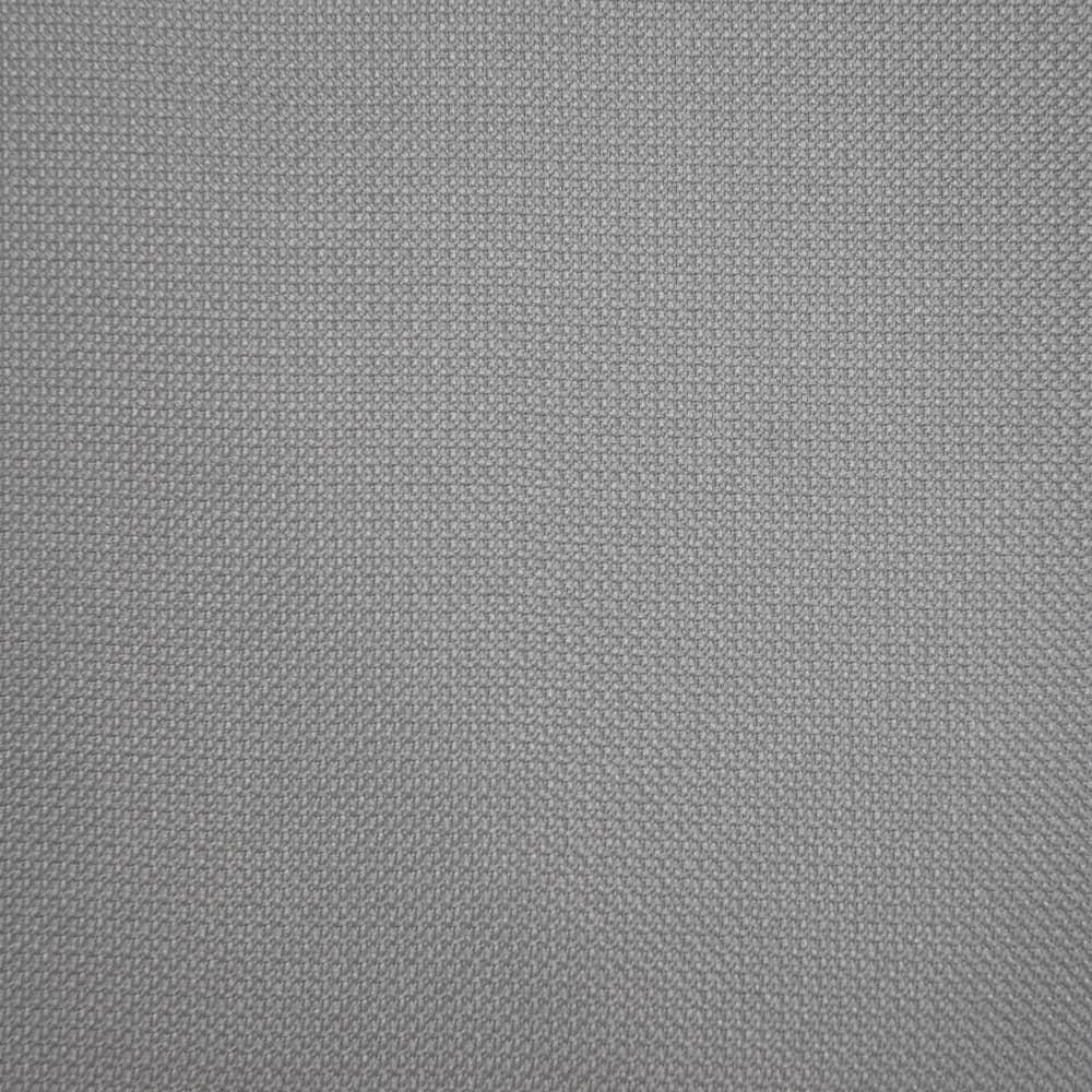 No. 918 Sora Casual Textured Semi-Sheer Grommet Curtain Panel, 40"x63", Gray