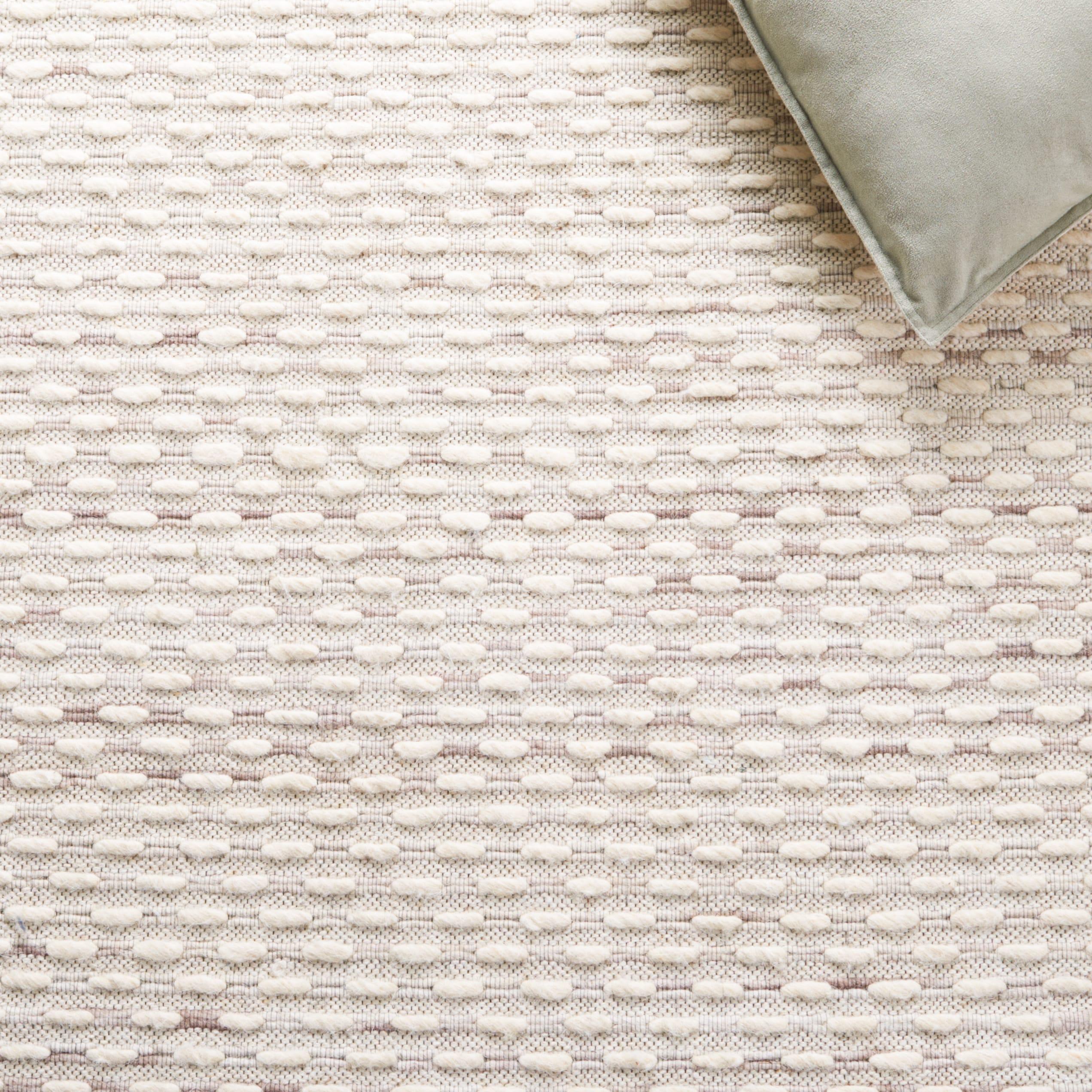 Marbella MRB158 Hand Woven Indoor Area Rug - Beige - 6'x9' - Safavieh