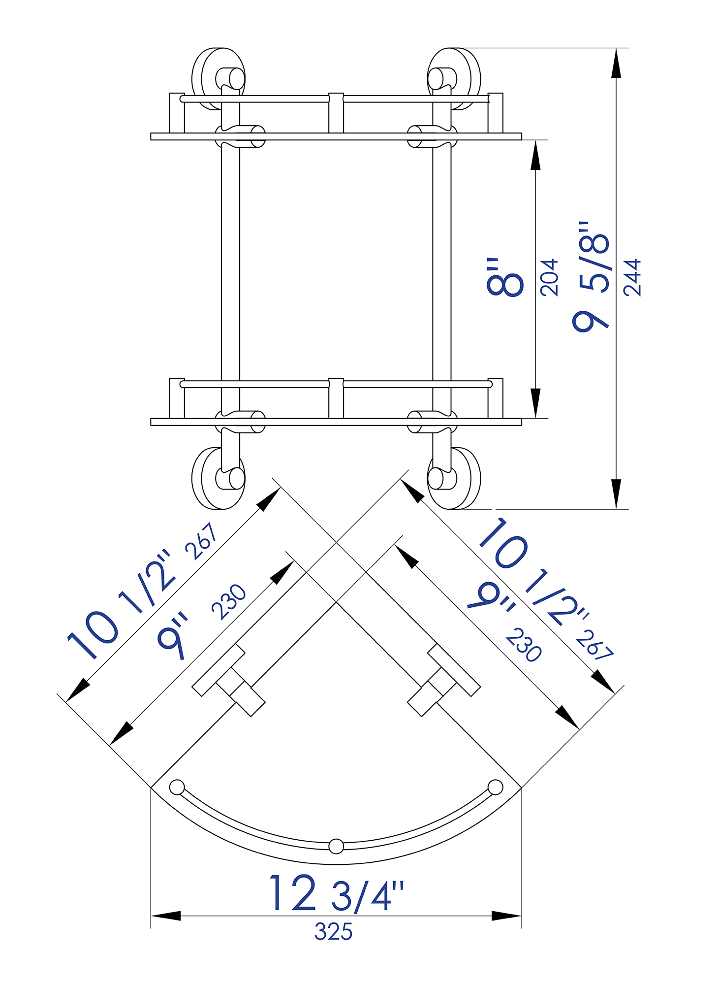 Drill / Screw Shower Caddy