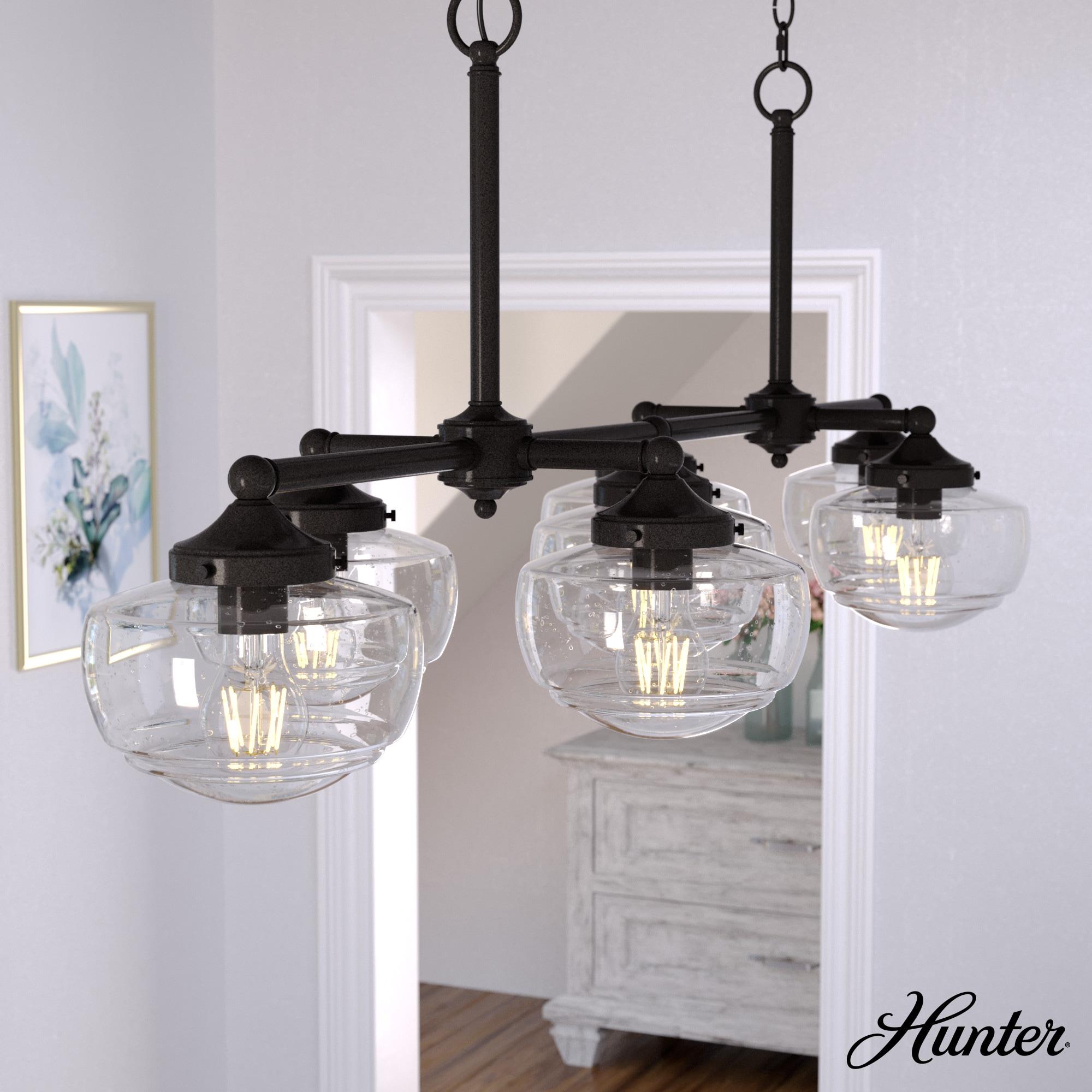 Saddle Creek 7 - Light Kitchen Island Linear Pendant