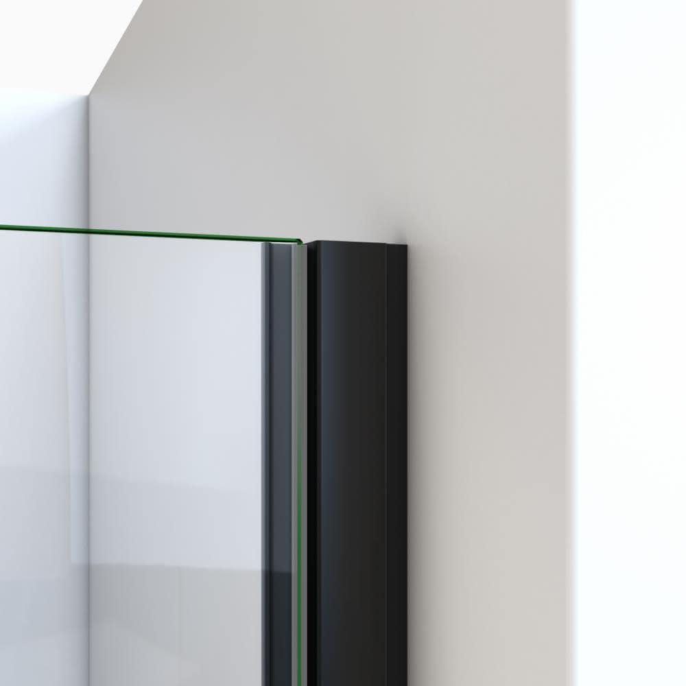 MP Swinging 31" x 67" Hinged Semi-Frameless Shower Door