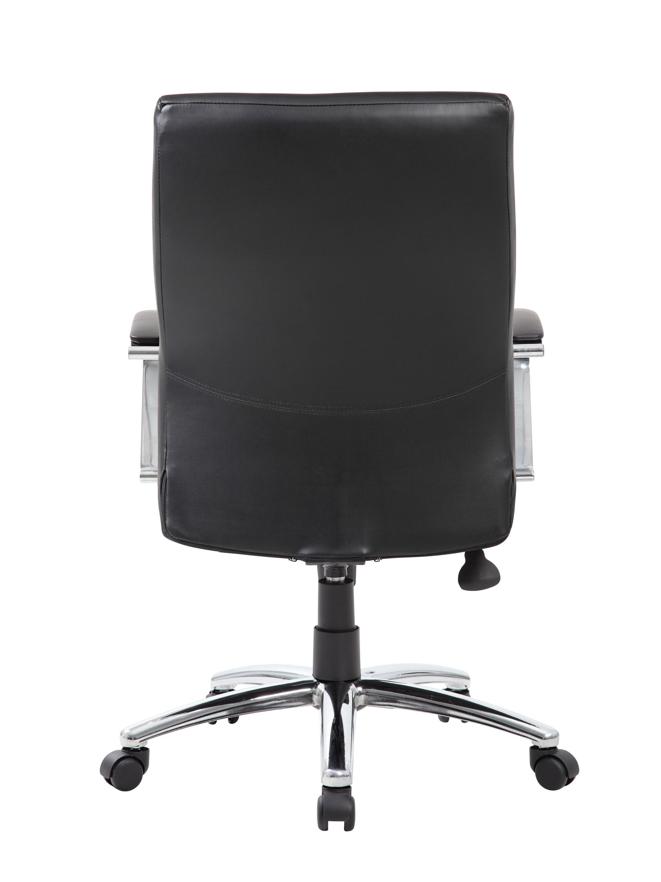 Boss Office Products Leather Conference Chair