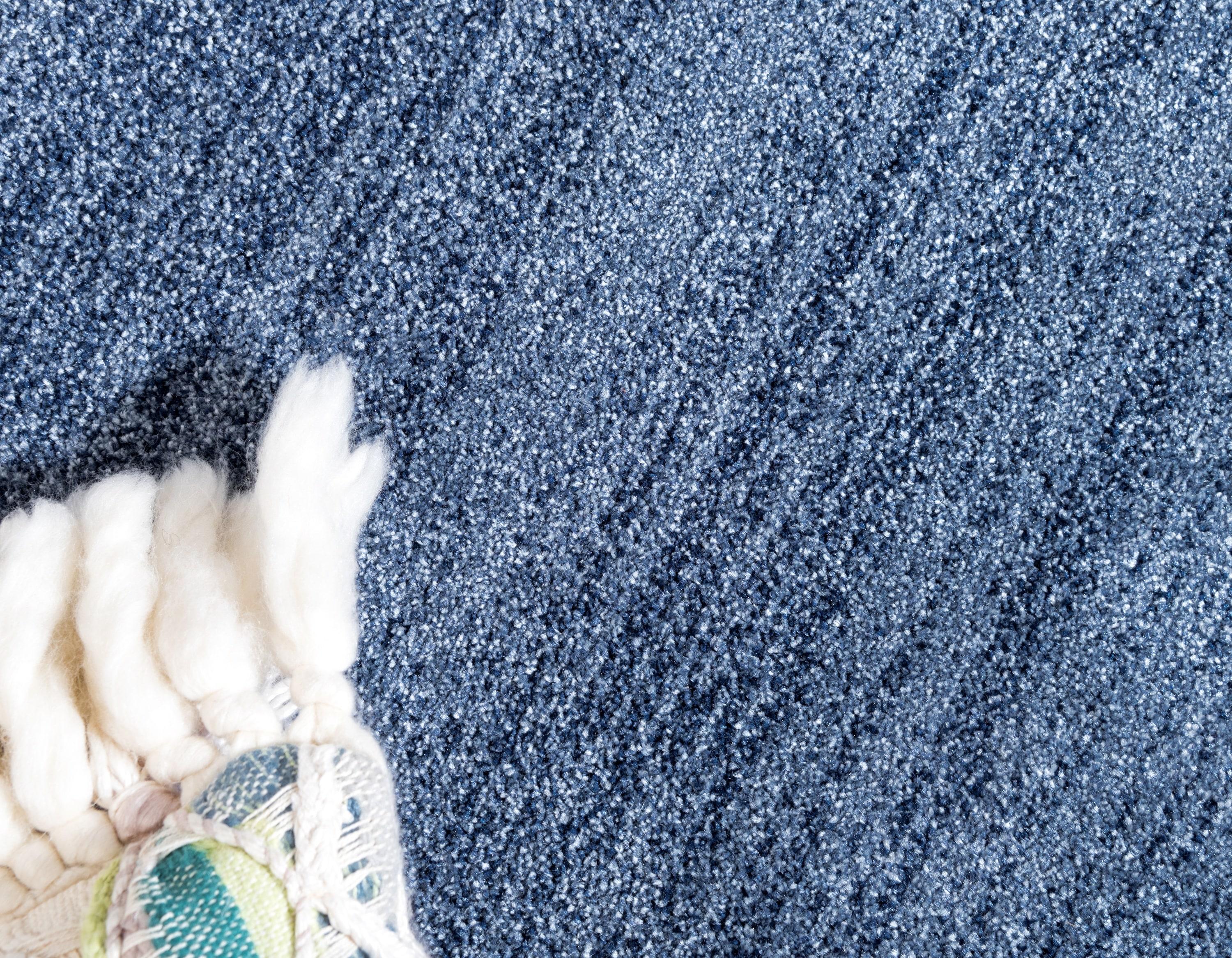 Unique Loom Del Mar Collection Area Rug - Sarah (5' 3" x 8' Rectangle, Light Blue/ Blue)