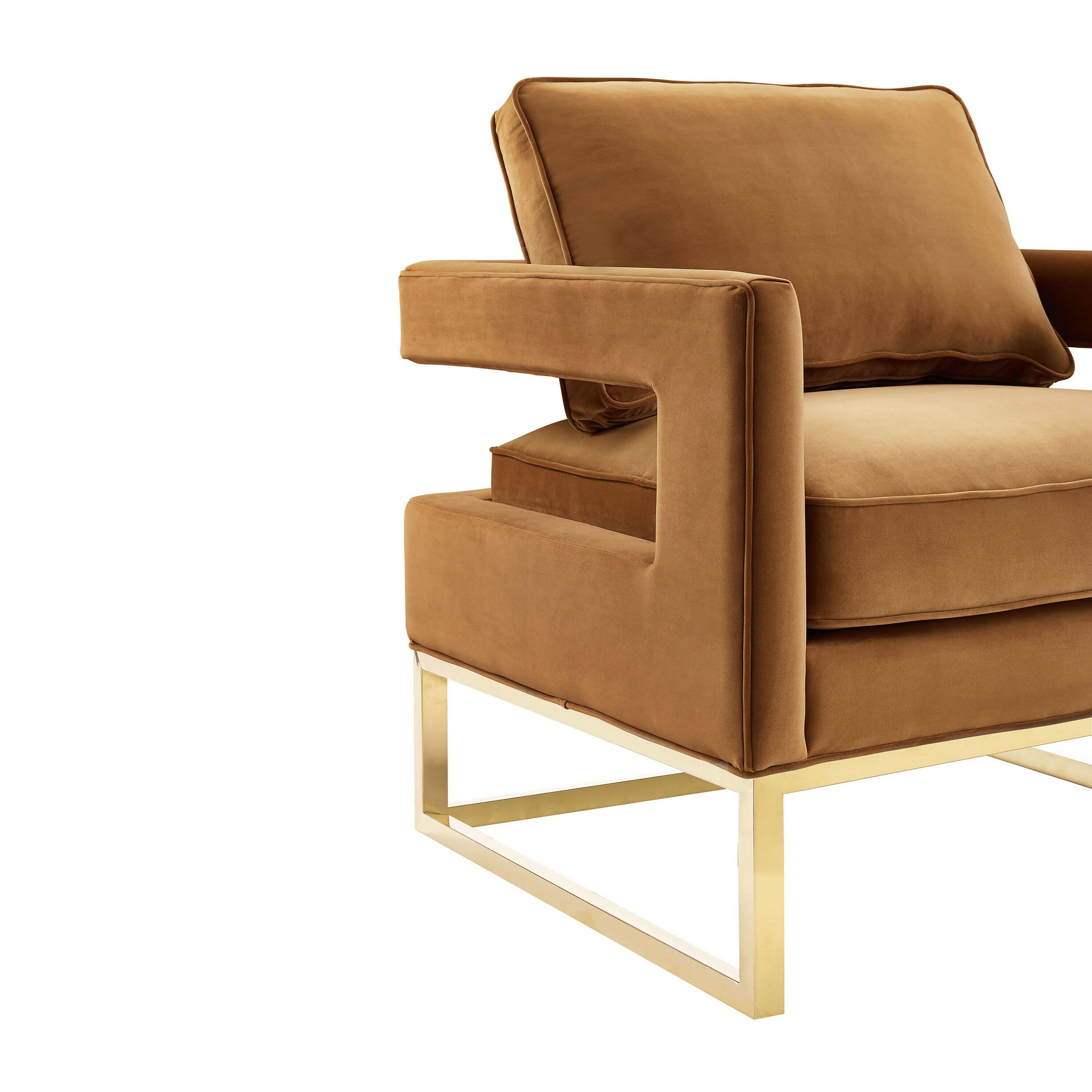 Velvet Accent Chair