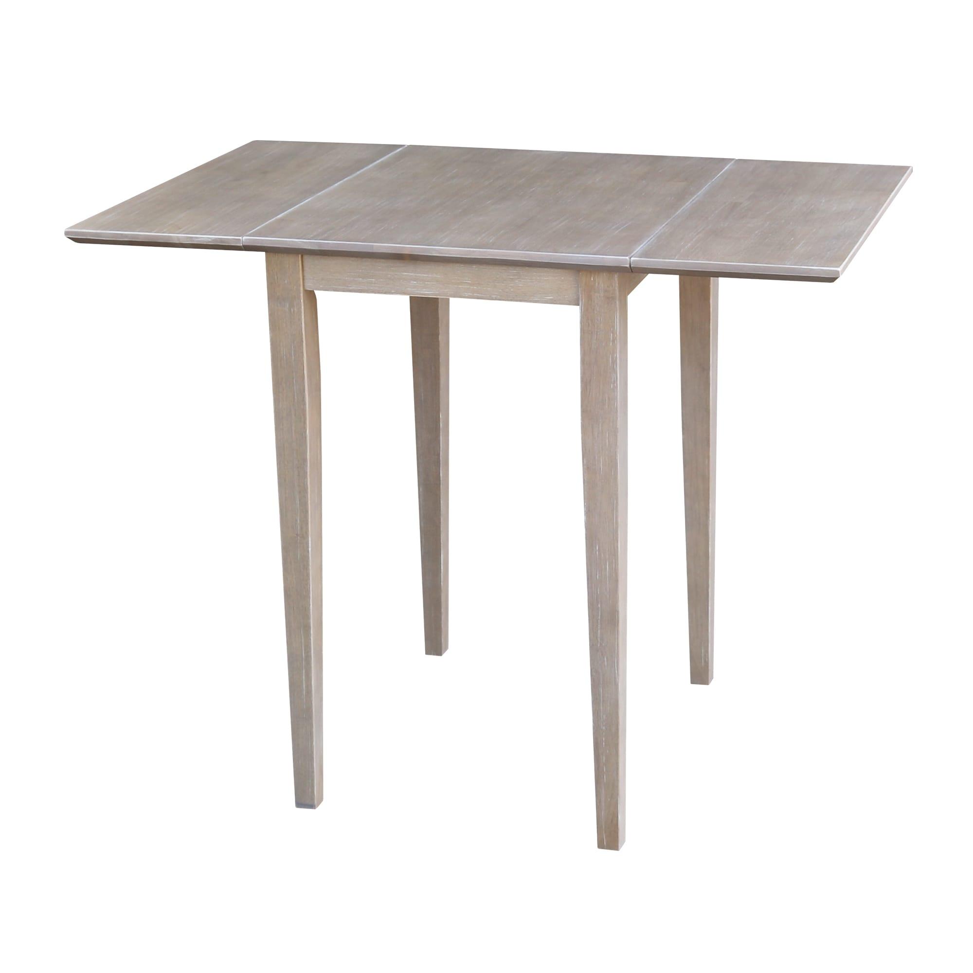 Tate Dining Table Washed Gray/Taupe - International Concepts