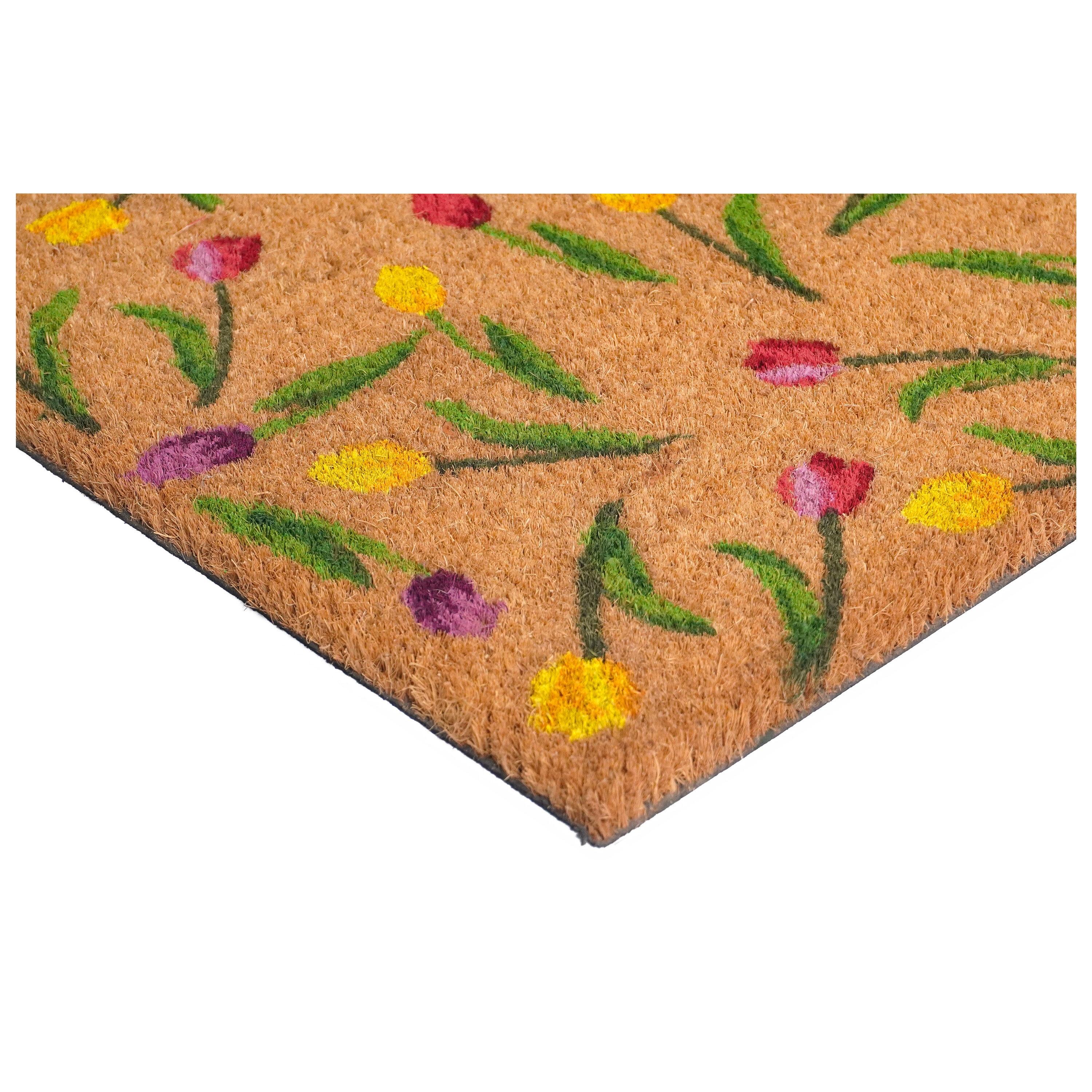 Calloway Mills Colorful Tulips Doormat