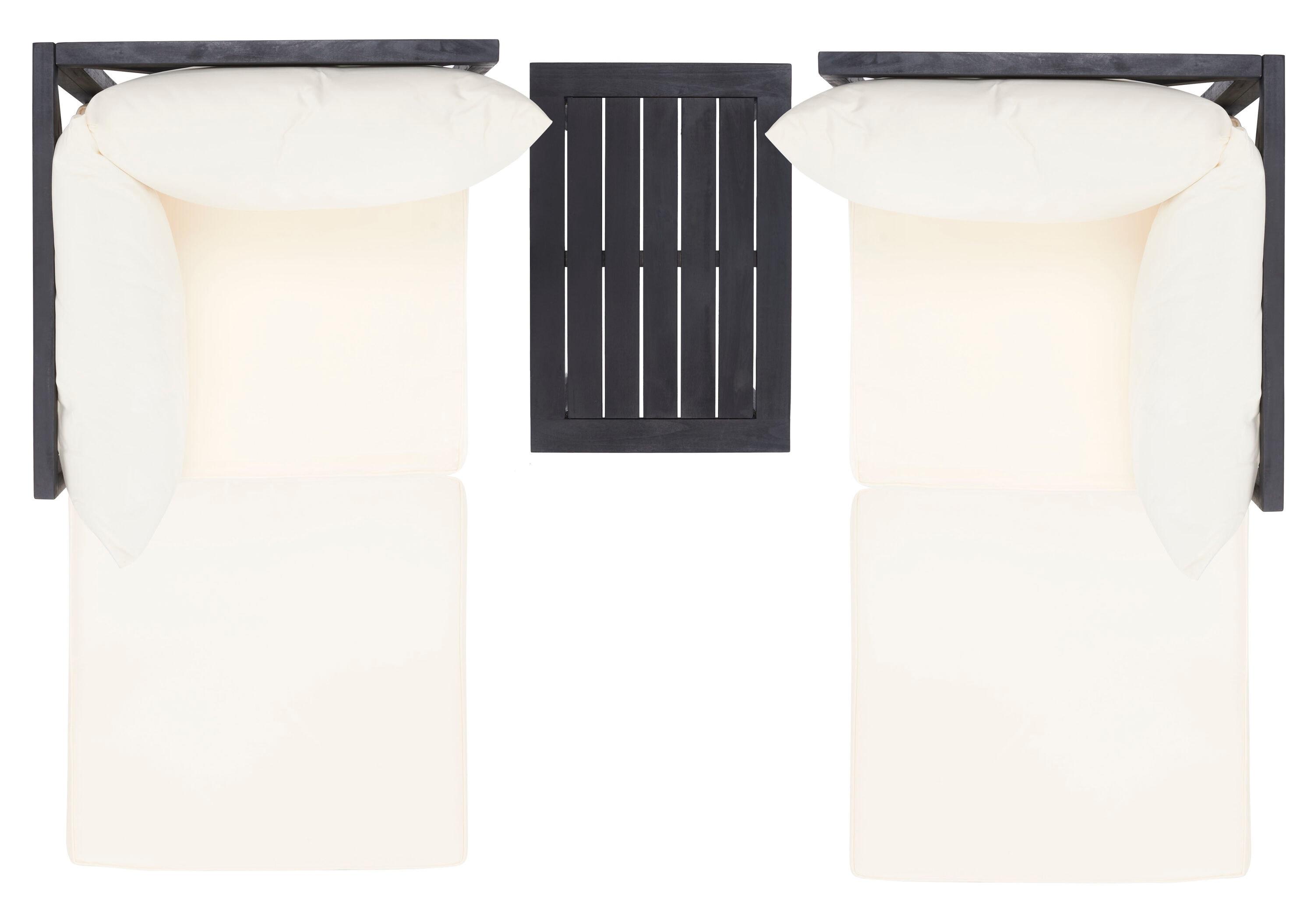 Ronson 5 Piece Sectional Set - Indoor/Outdoor - PAT6762 - Dark Slate Gray/Beige - Safavieh