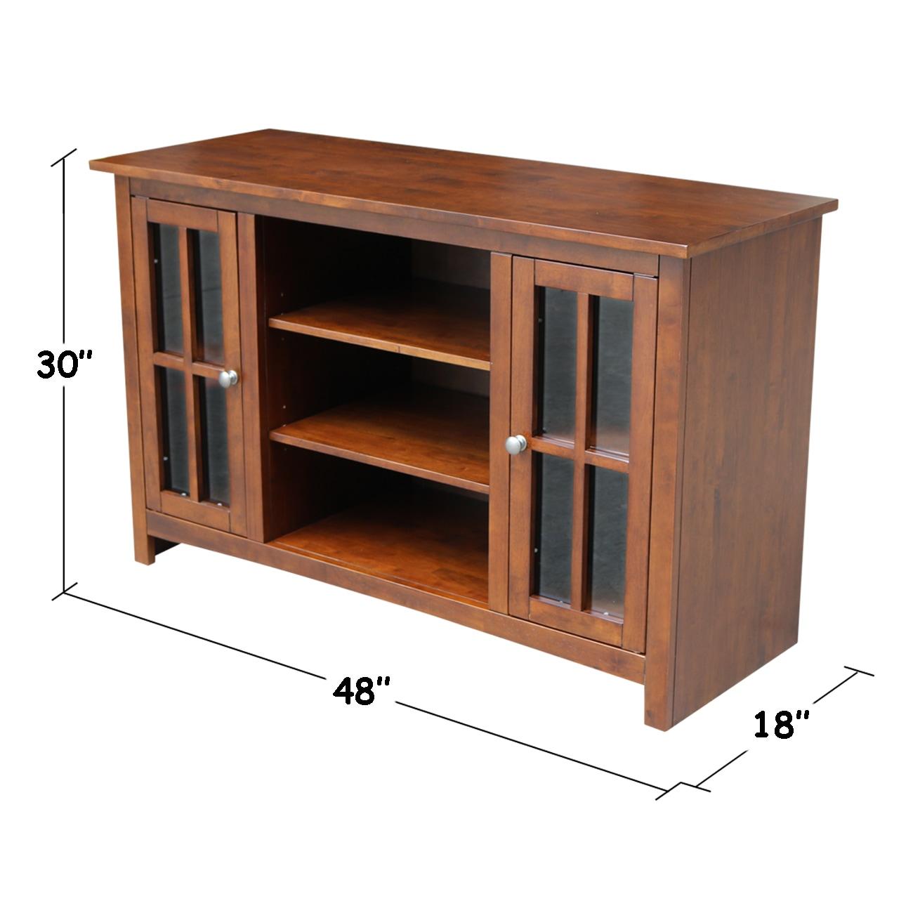 Anniston Solid Wood TV Stand for TVs up to 55"