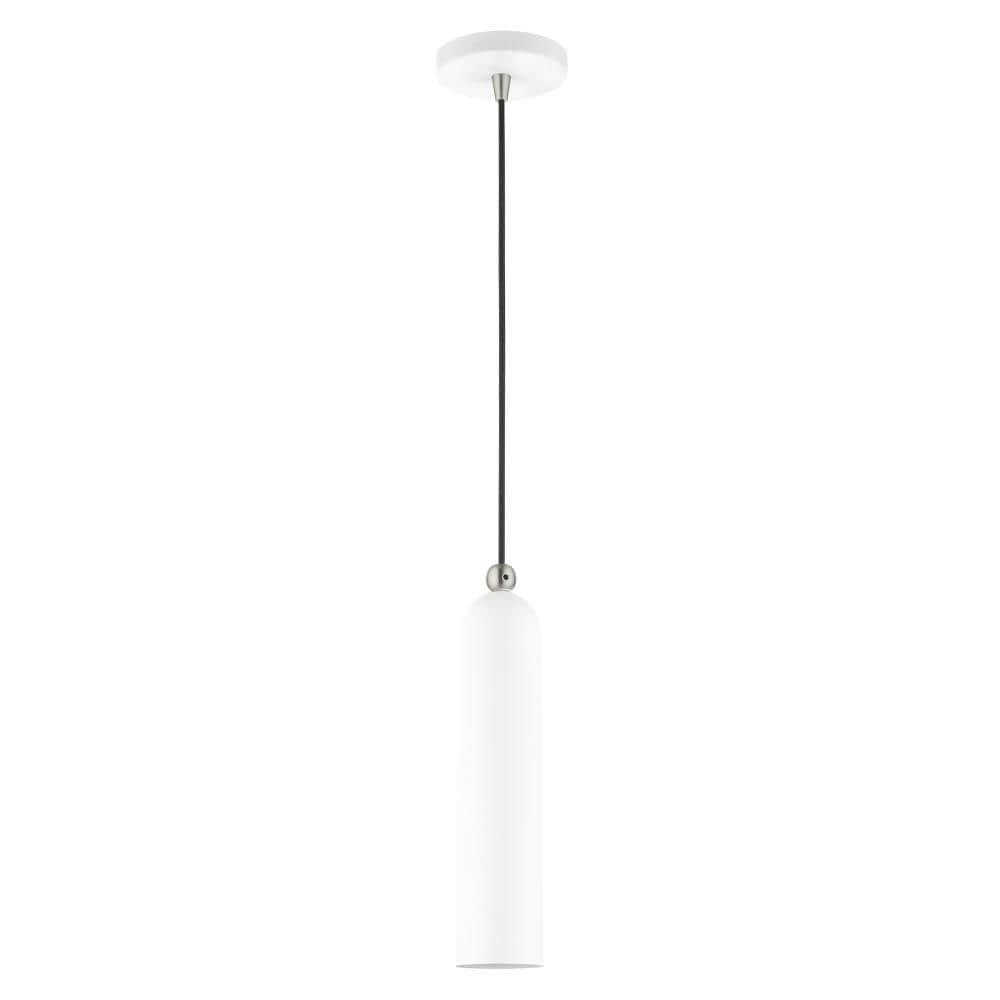Livex Lighting Ardmore 1 - Light Pendant in  White