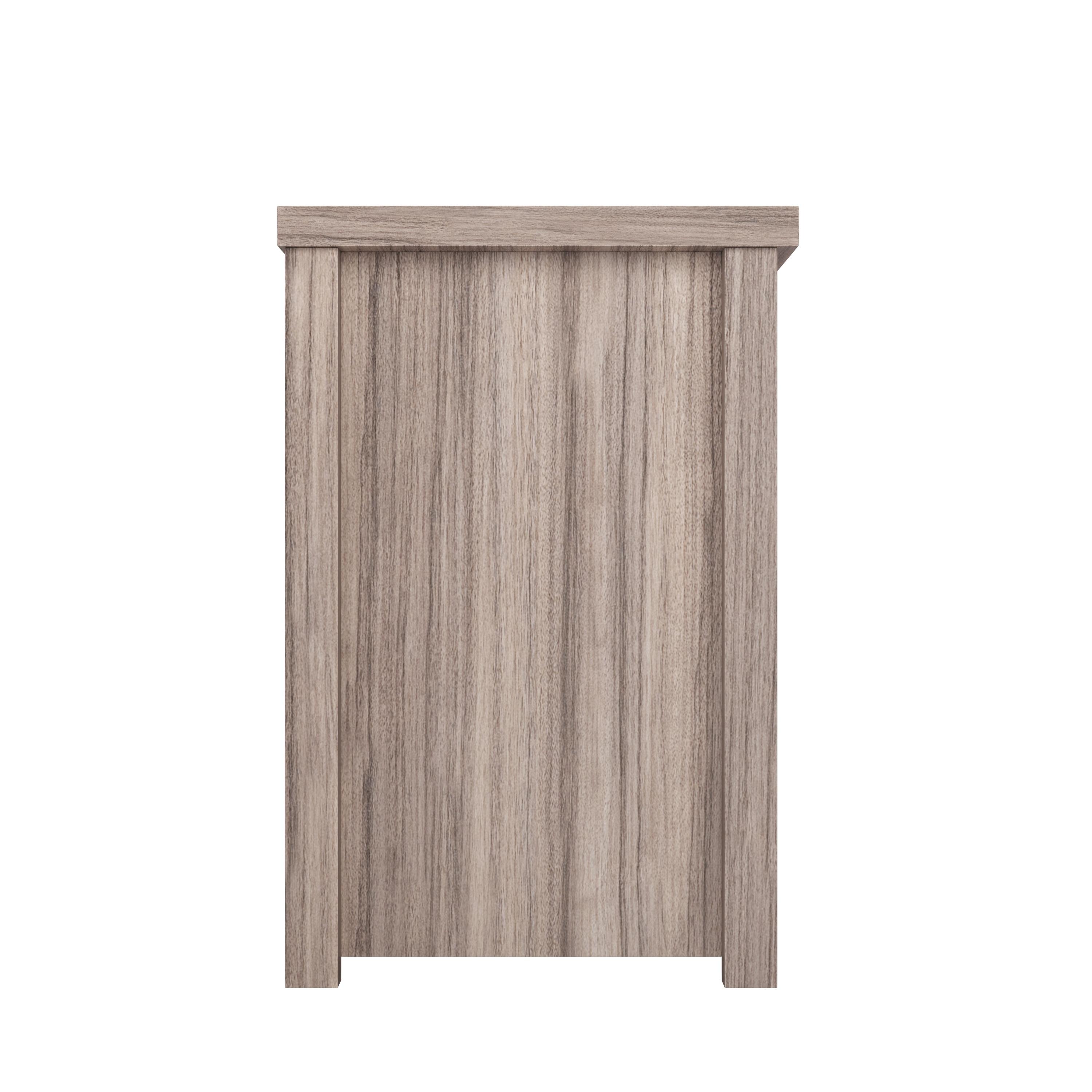 Flash Furniture Hatteras Classic TV Stand for up to 80" TVs with Glass Fronted Doors