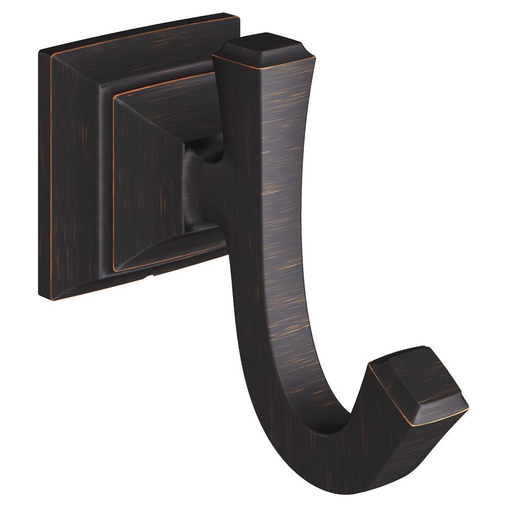 Legacy Bronze Square Metal Robe Hook